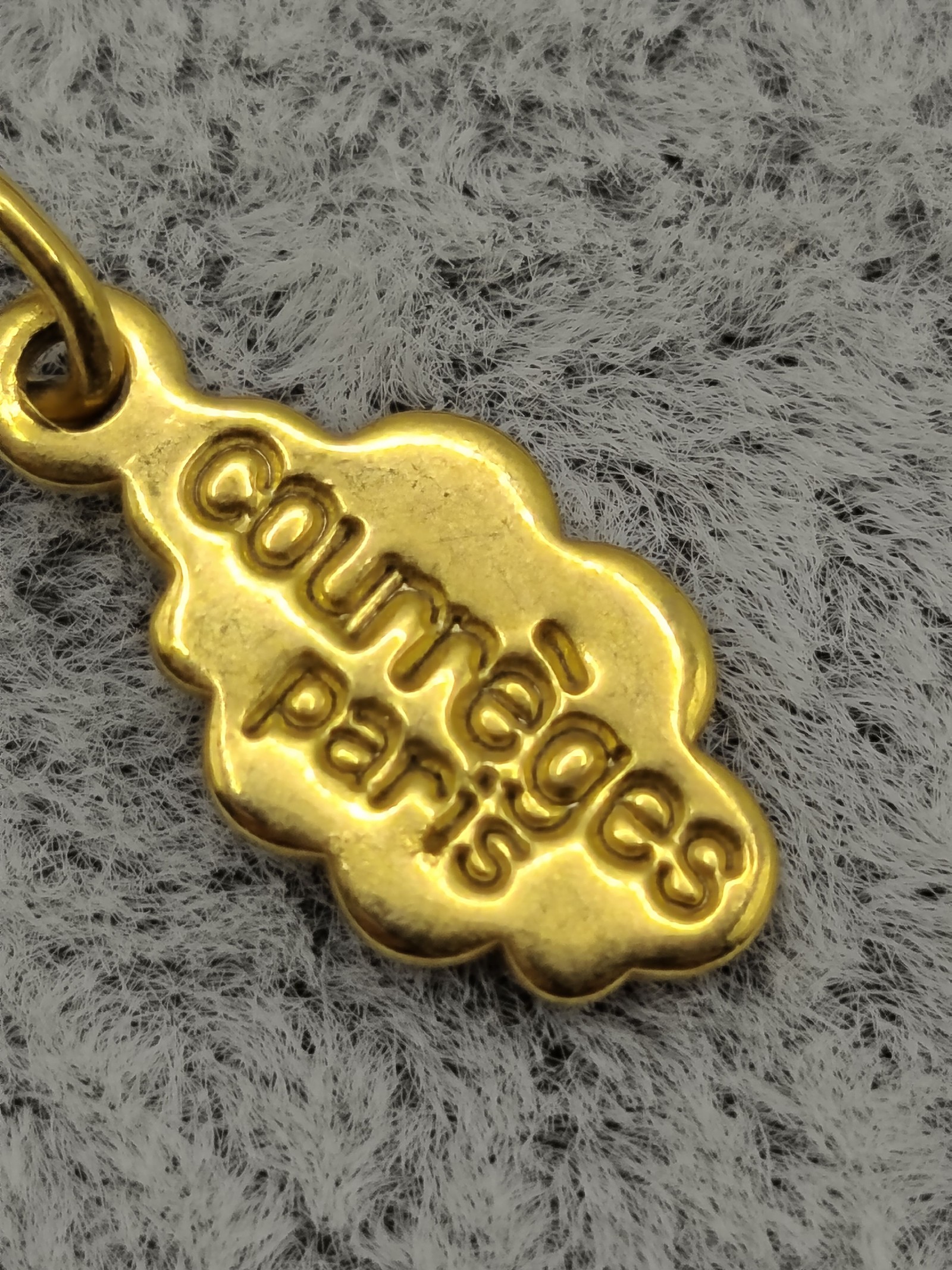 Courrèges Paris Gold Tone Pendant Necklace Women Other image 10