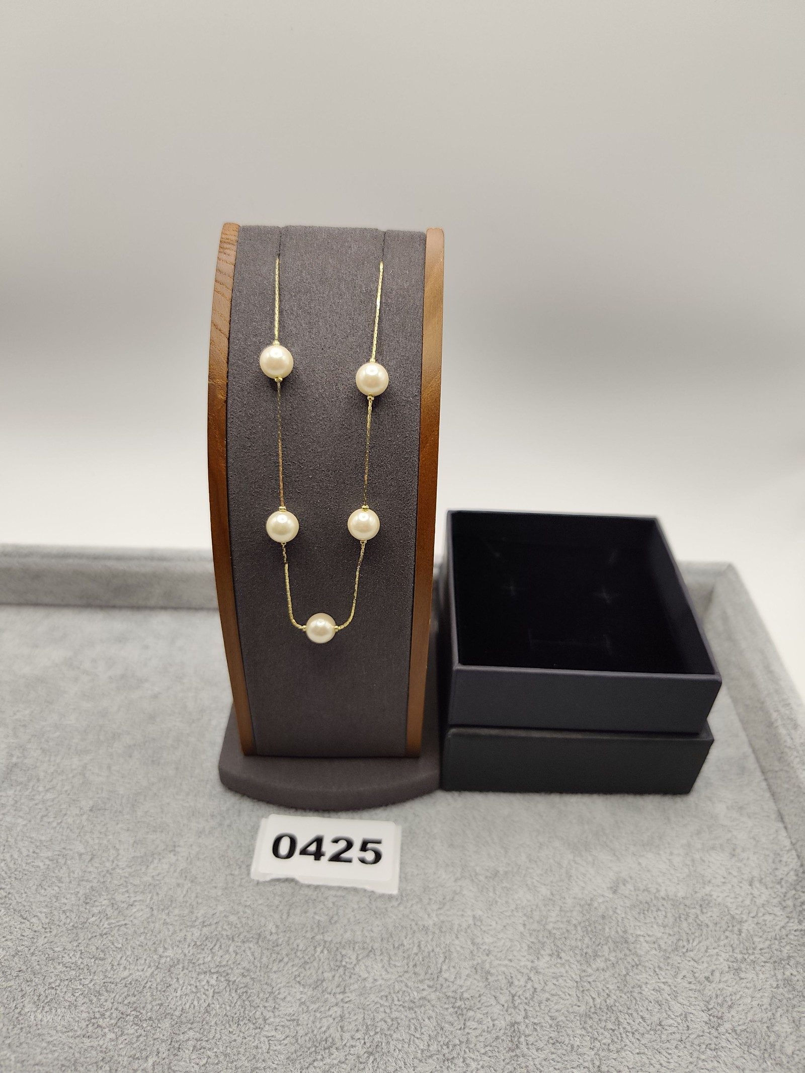 Weda Gold Plated Faux Pearl Multi Bead Necklace Women's Other