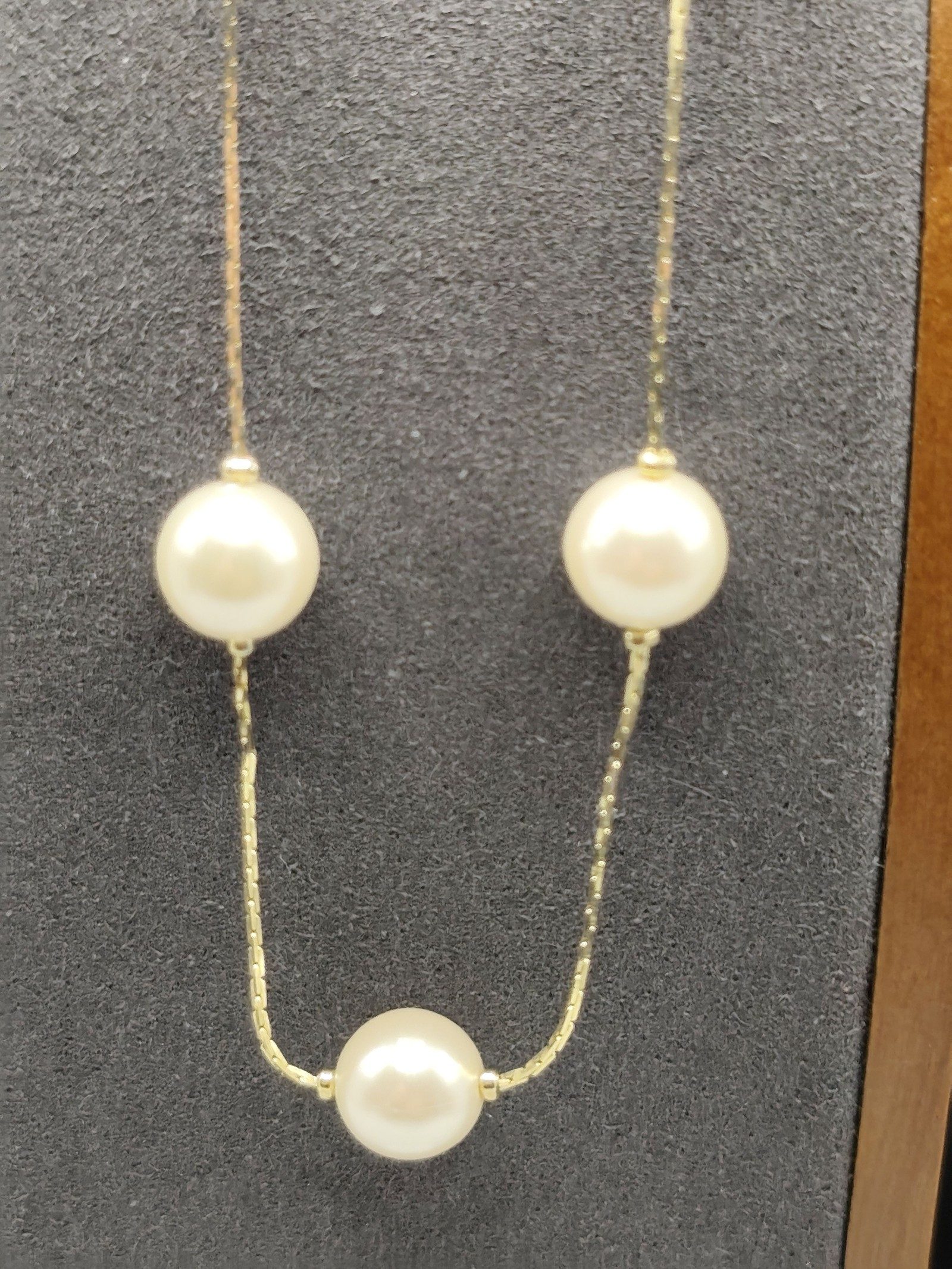 Weda Gold Plated Faux Pearl Multi Bead Necklace Women's Other image 2