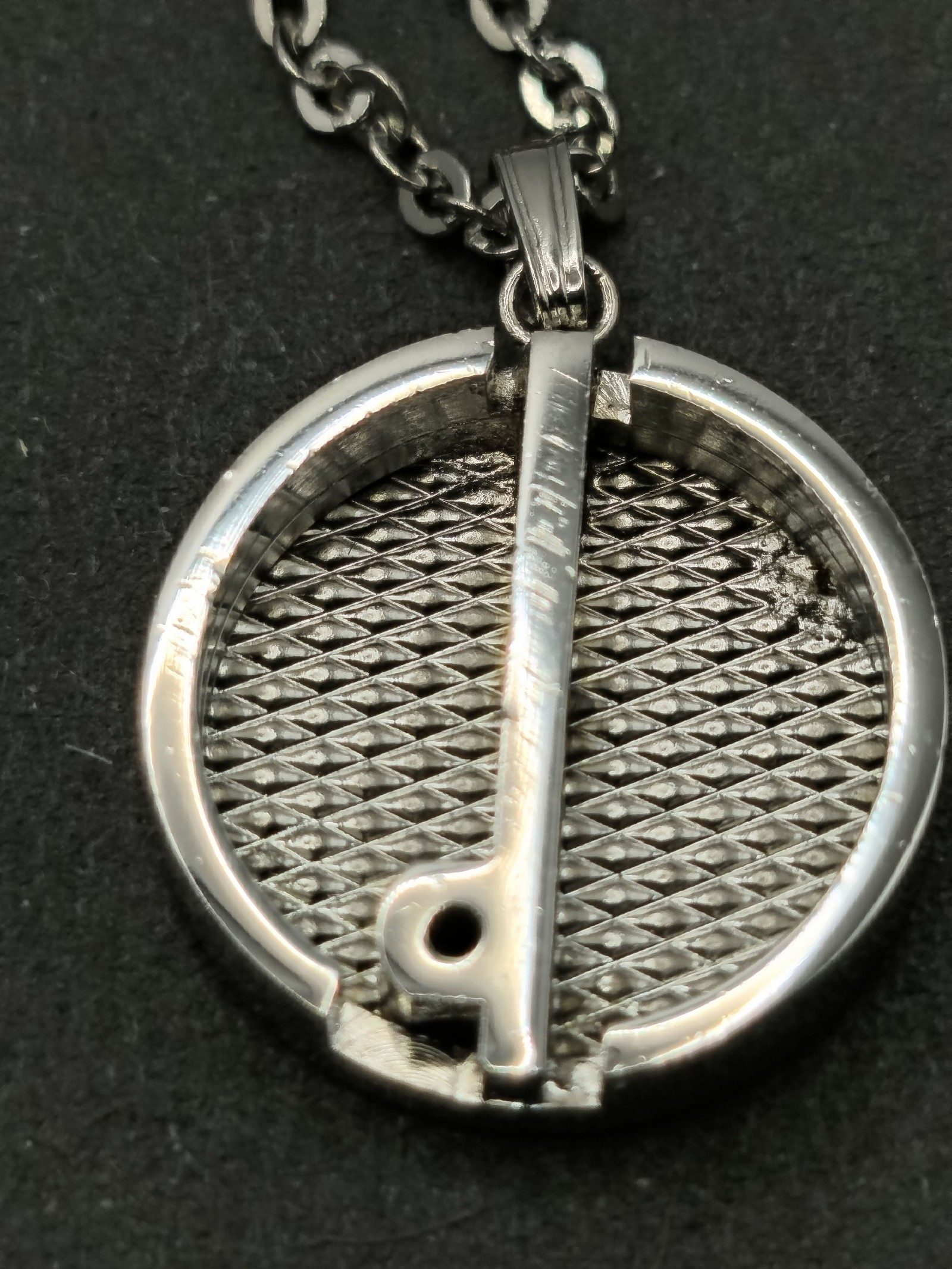 Dunhill Silver Tone Tie chain image 5