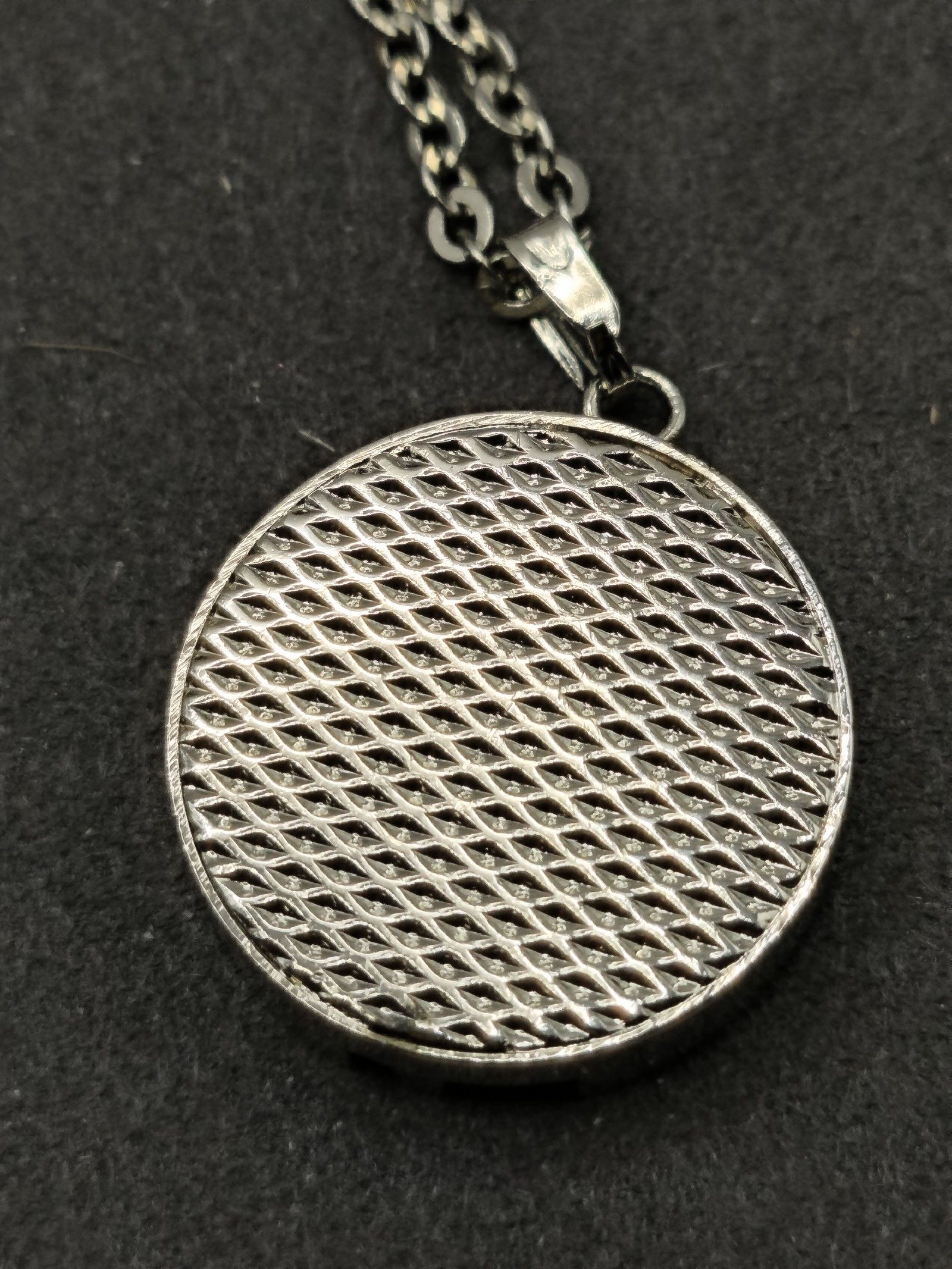 Dunhill Silver Tone Tie chain image 6