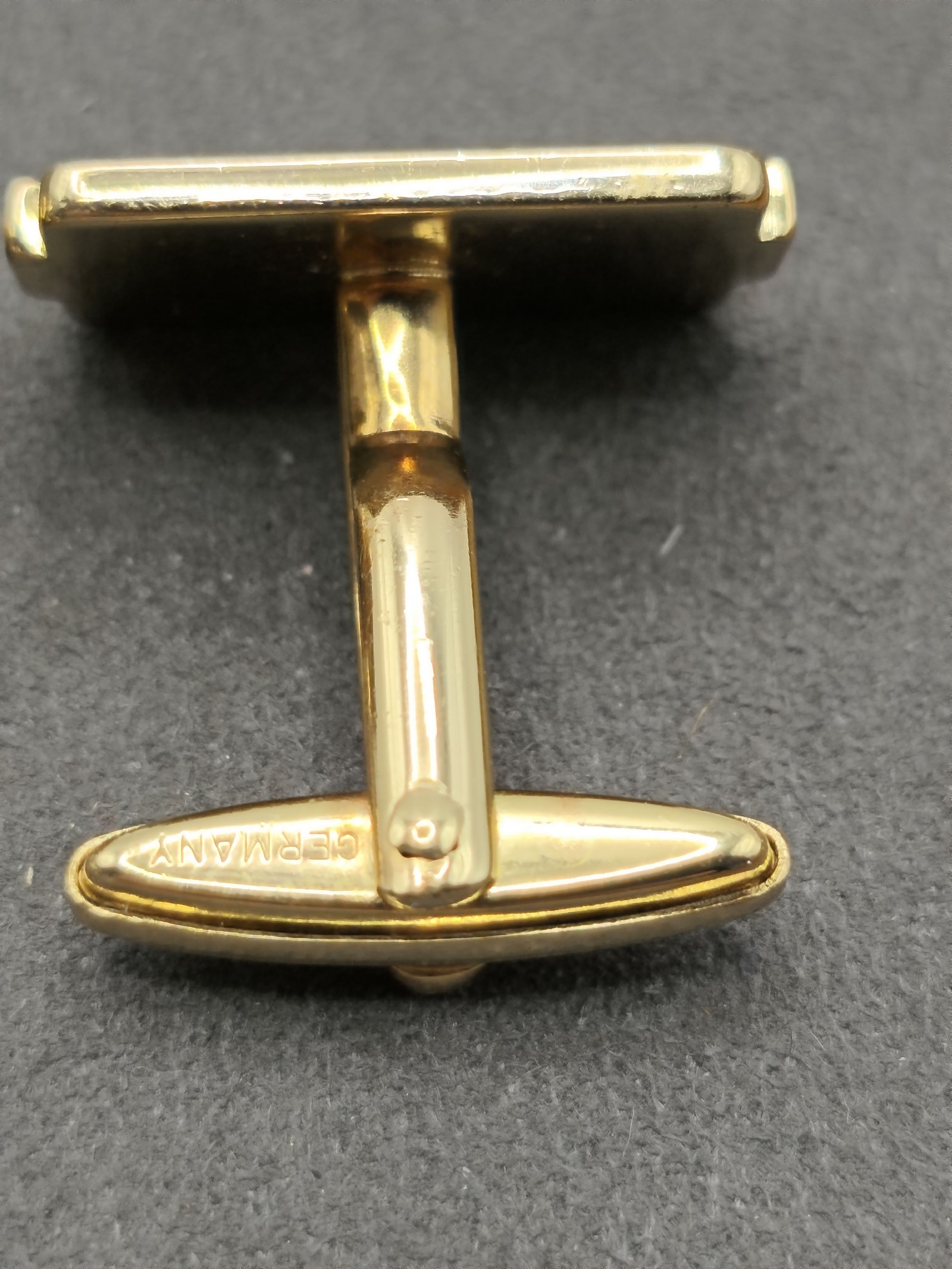 Christian Dior Gold & Black Cufflinks & Tie Clip Set Other image 9