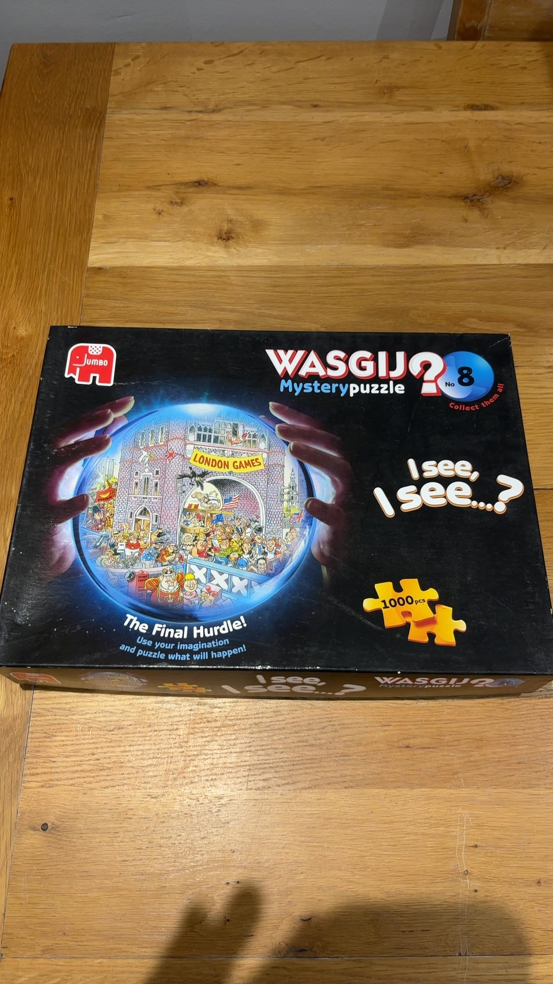 Jumbo Wasgij Mystery Puzzle No. 8 London Games 1000 Pieces