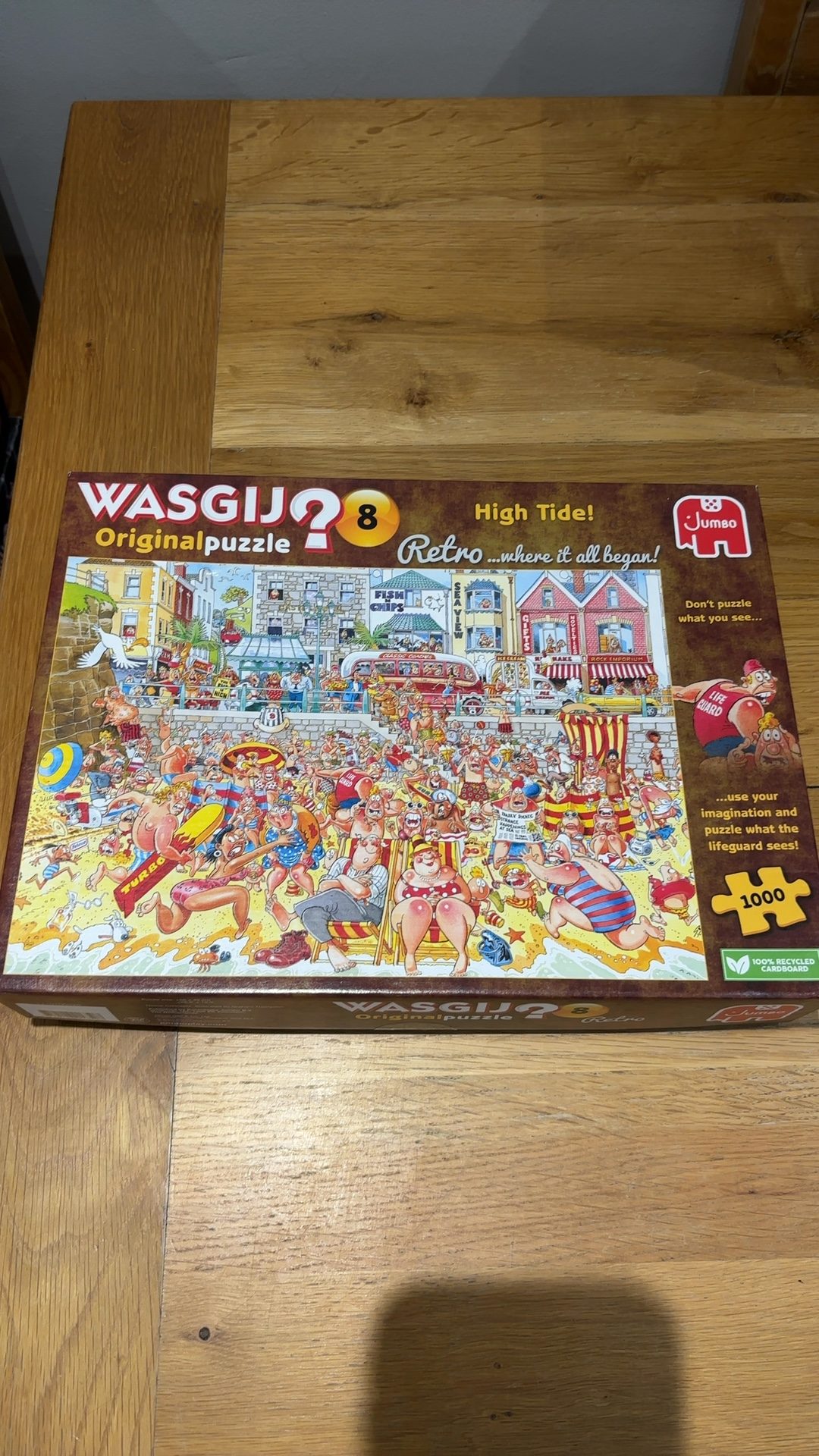 Jumbo Wasgij Retro High Tide Original Puzzle 1000 Pieces