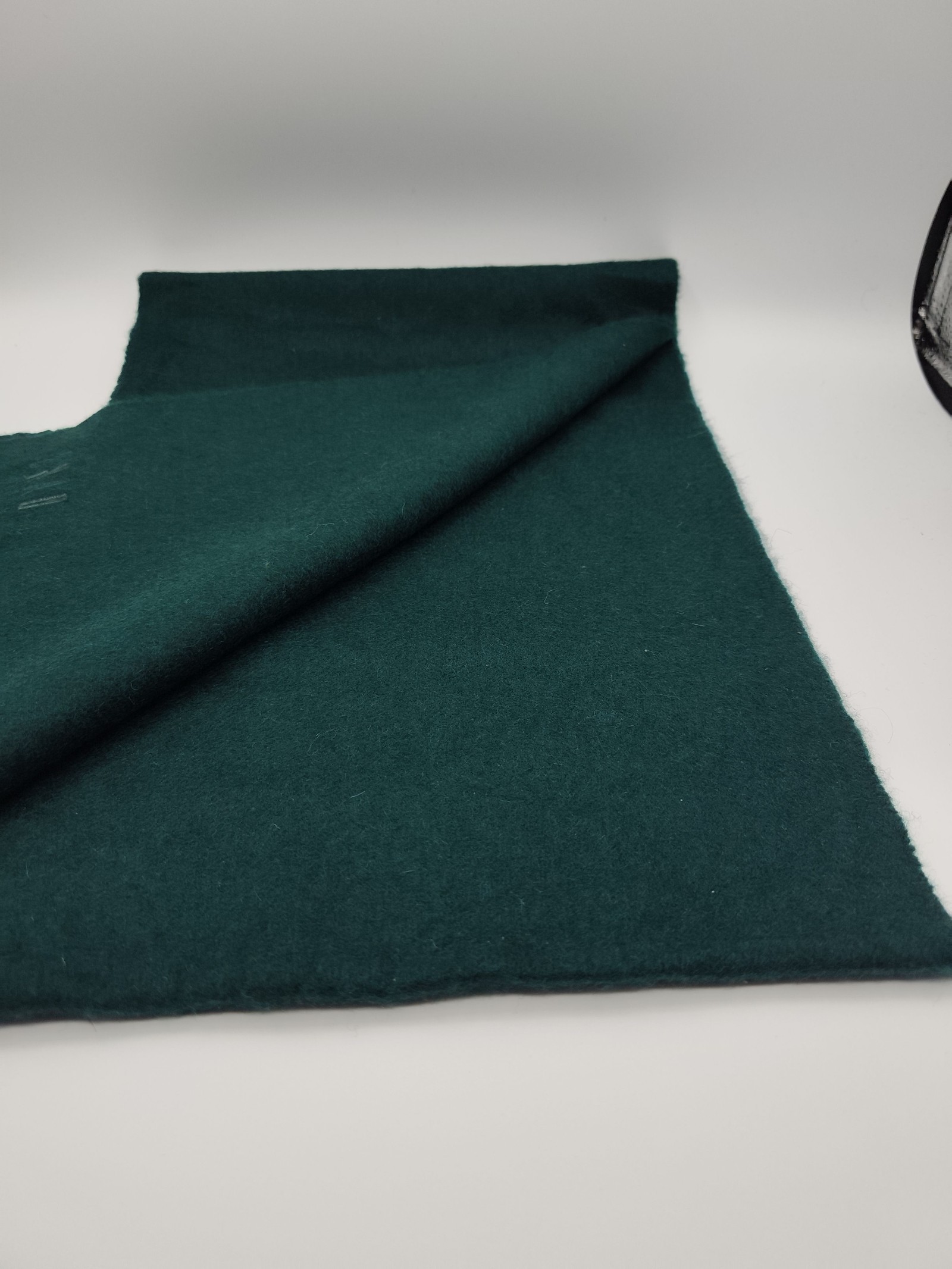 DAKS Dark Green 100% Cashmere Scarf Made in Scotland Unisex image 5