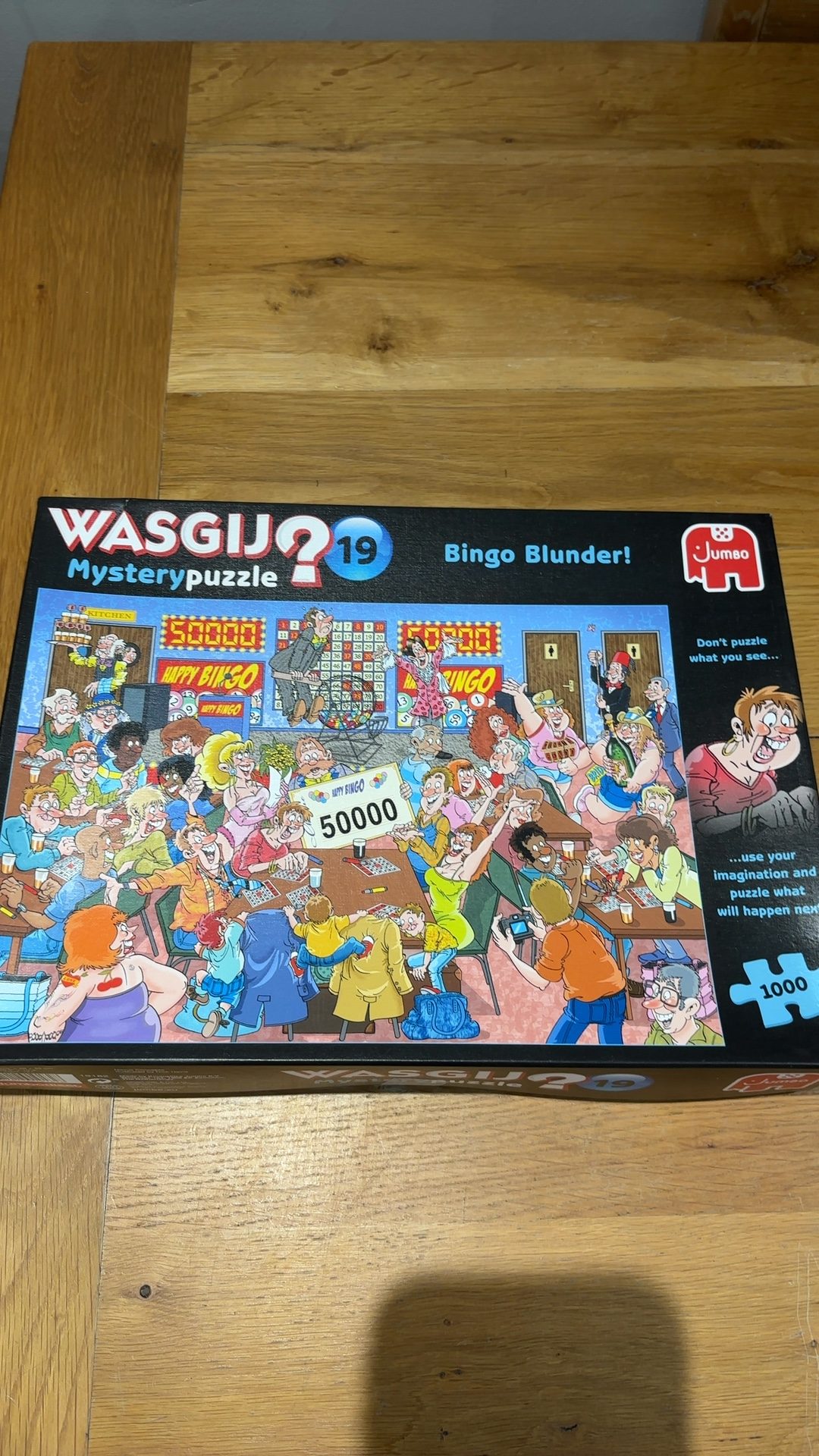 Jumbo Wasgij Mystery Puzzle 19 Bingo Blunder 1000 Pieces