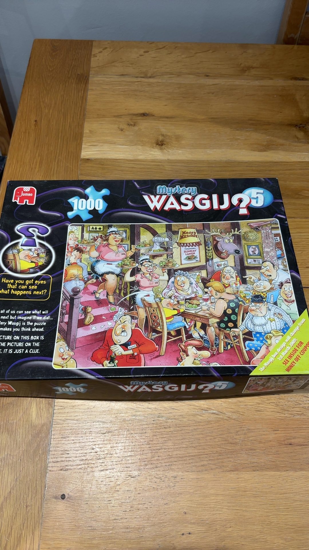 Jumbo Mystery Wasgij 5 Sunday Lunch 1000 Piece Puzzle