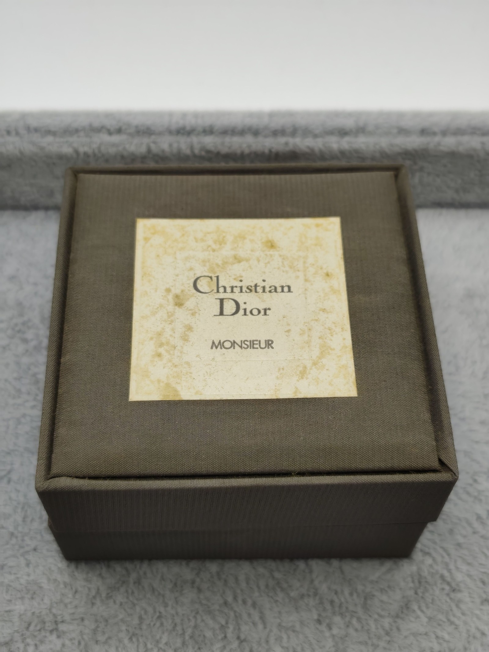 Christian Dior Men Gold & Silver Tone Tie Clip with Box Other image 3