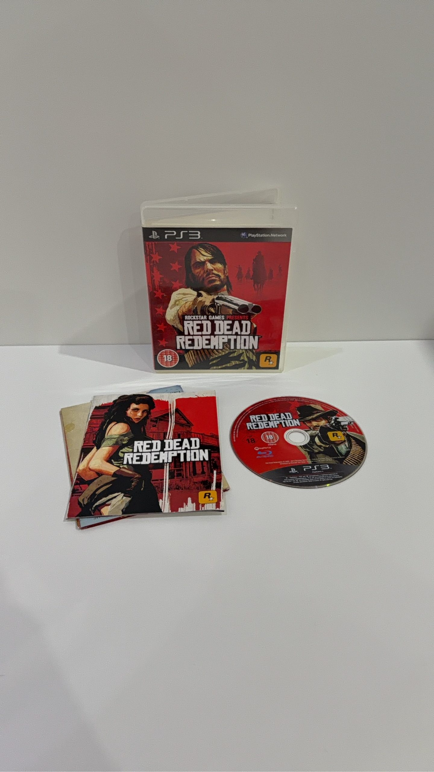 Red Dead Redemption Sony PlayStation 3 PS3 With Manual Map PAL UK