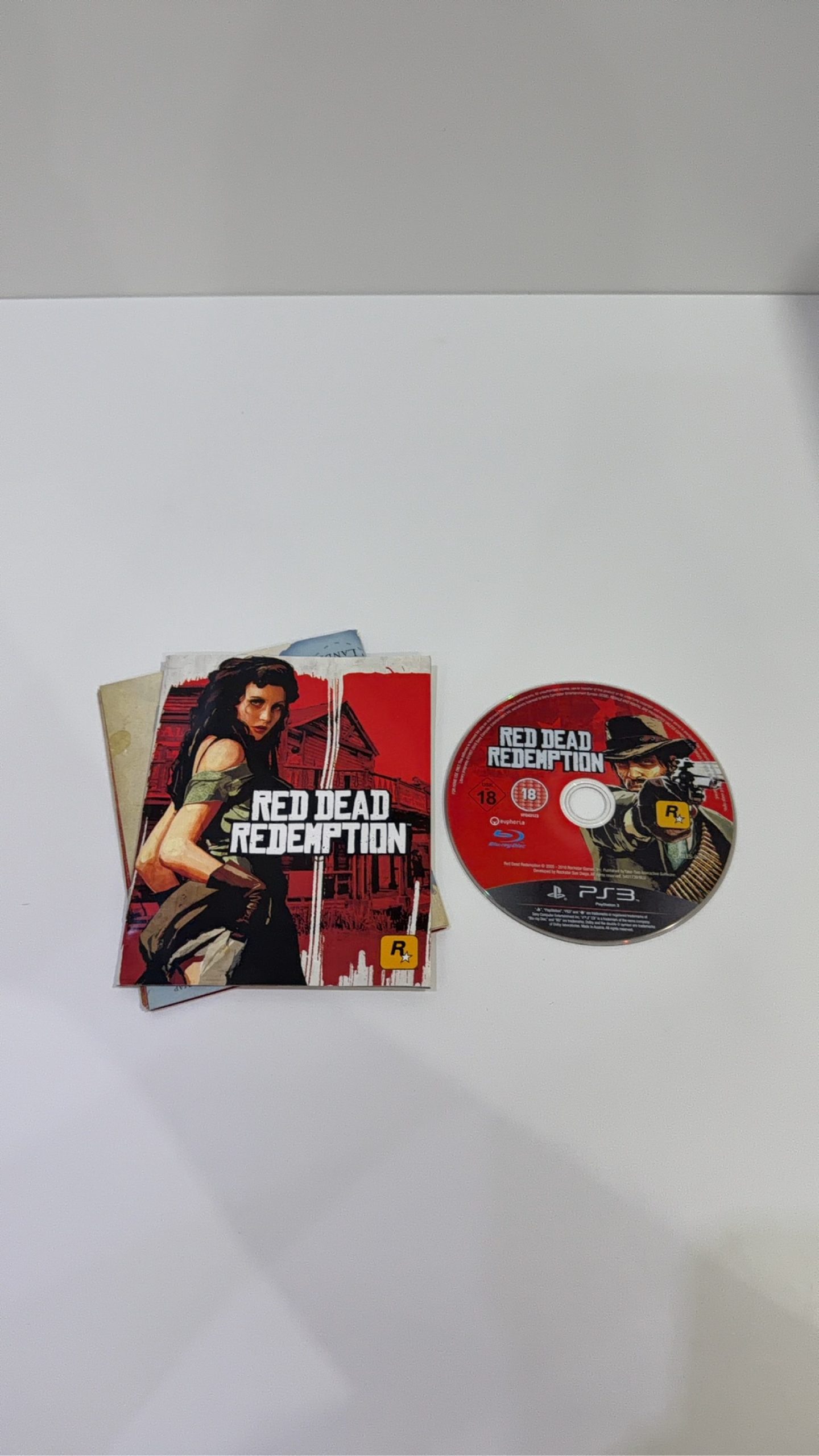 Red Dead Redemption Sony PlayStation 3 PS3 With Manual Map PAL UK image 2