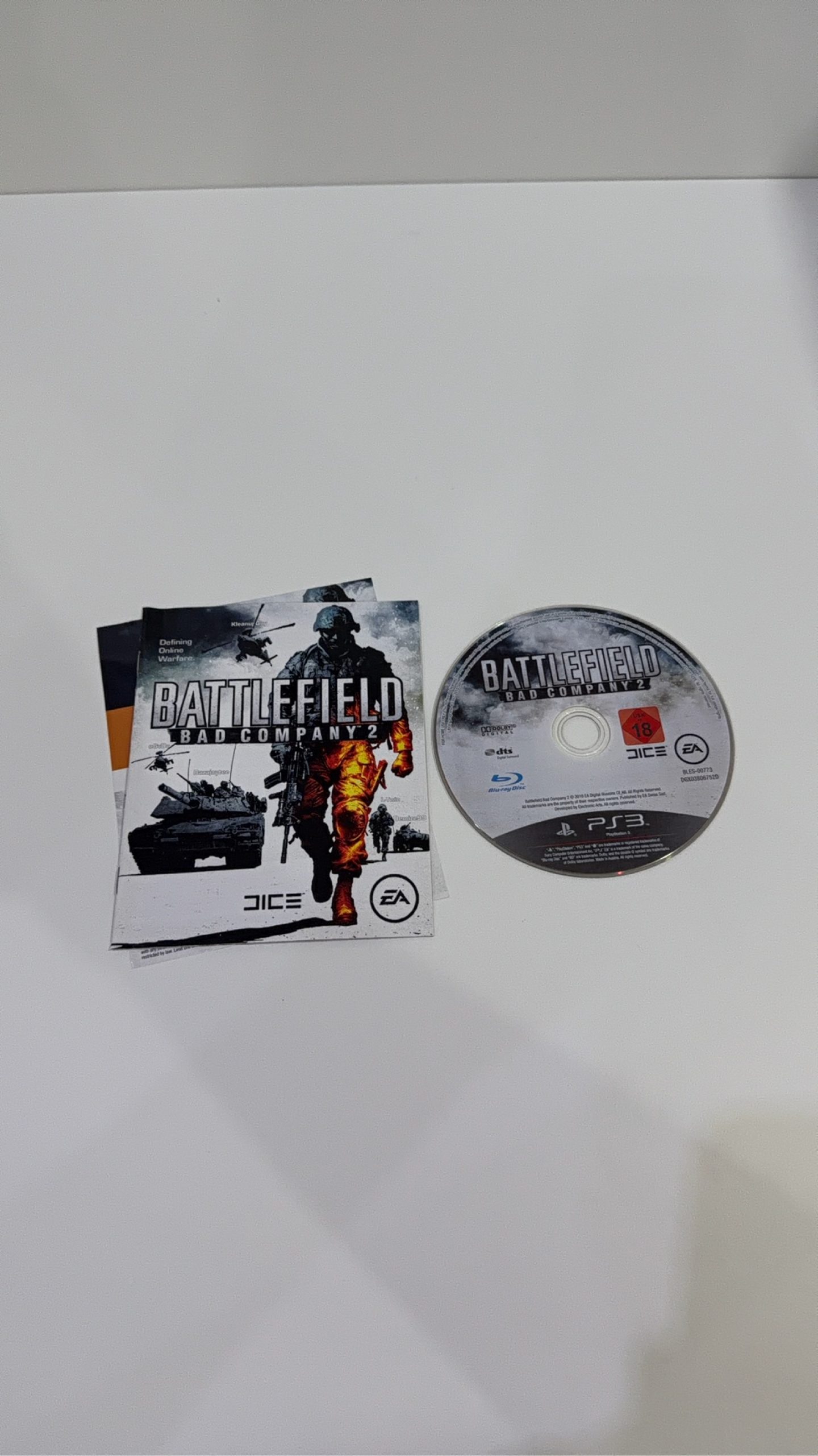 Battlefield Bad Company 2 Sony PlayStation 3 PS3 With Manual PAL UK image 2