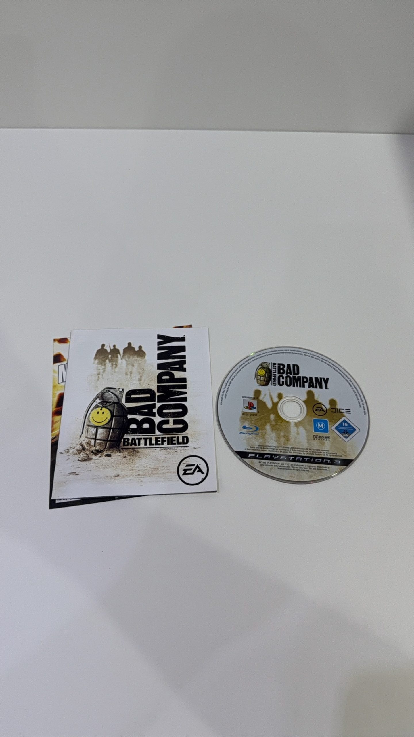 Battlefield Bad Company Sony PlayStation 3 PS3 With Manual PAL UK image 2