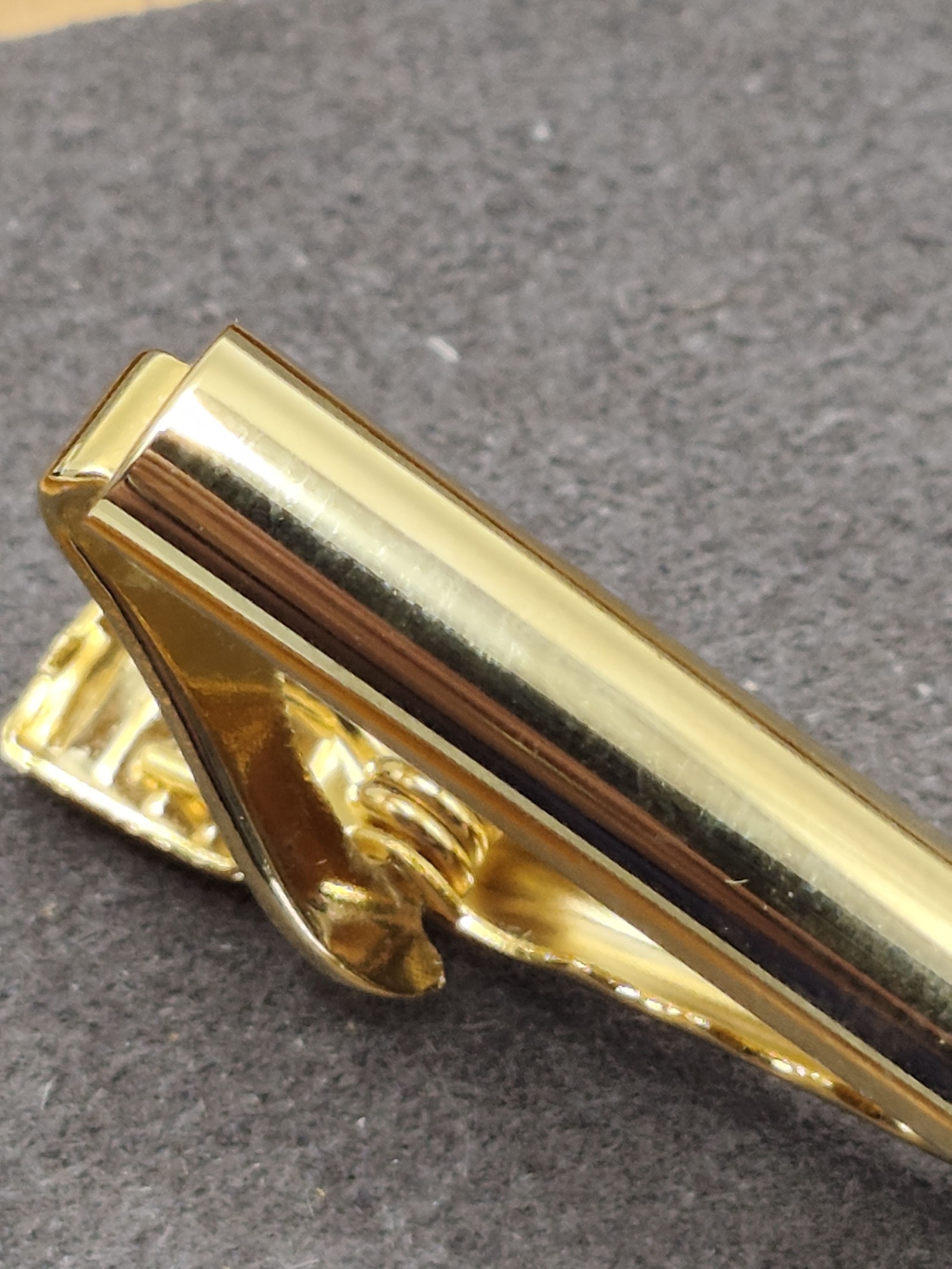 Givenchy Men Gold & Silver Tone Tie Clip with Box Other image 7