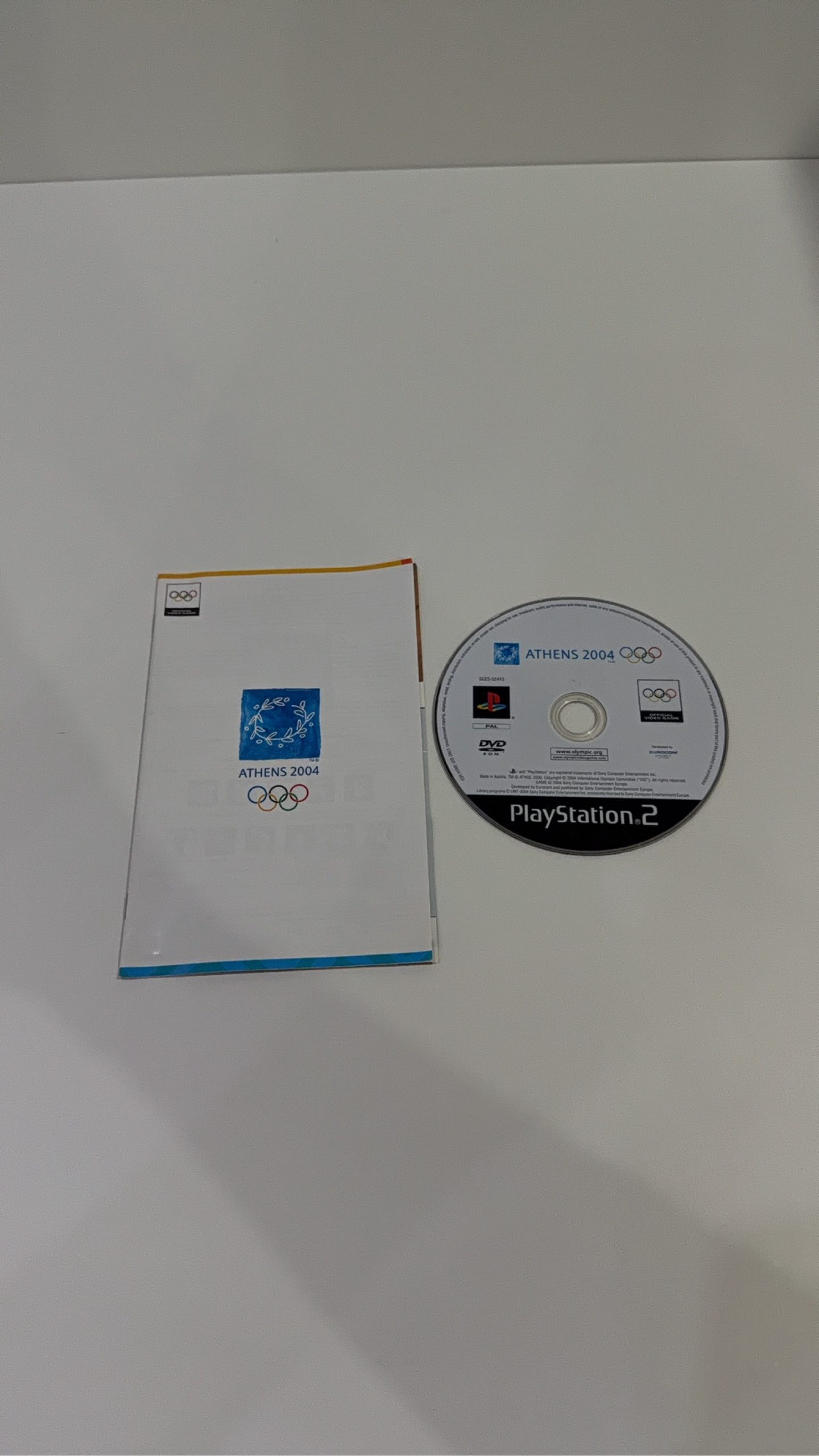 Athens 2004 Sony PlayStation 2 PS2 Complete With Manual PAL UK image 2