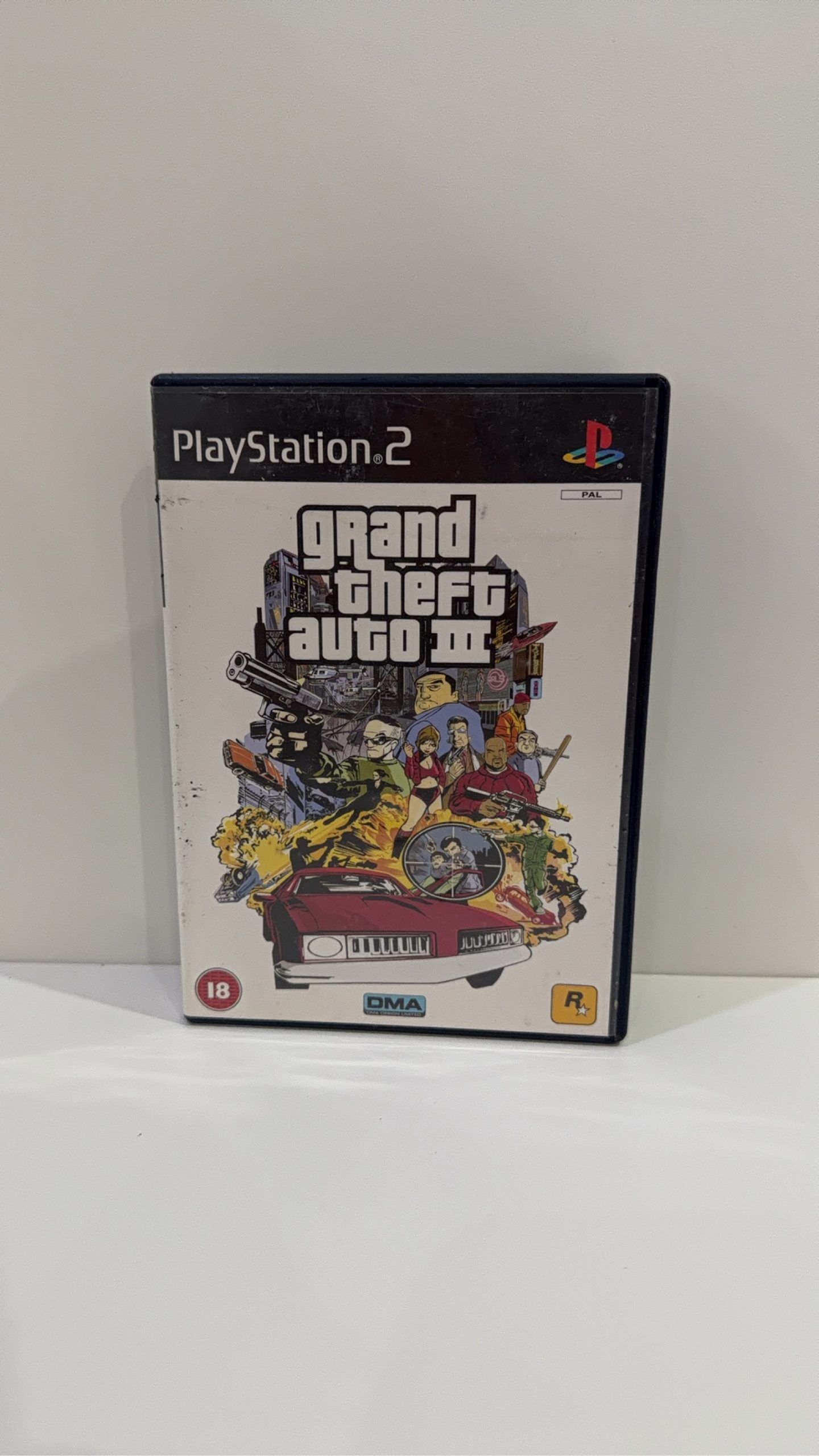 Grand Theft Auto III GTA 3 Sony PlayStation 2 PS2 Manual Map PAL UK image 3