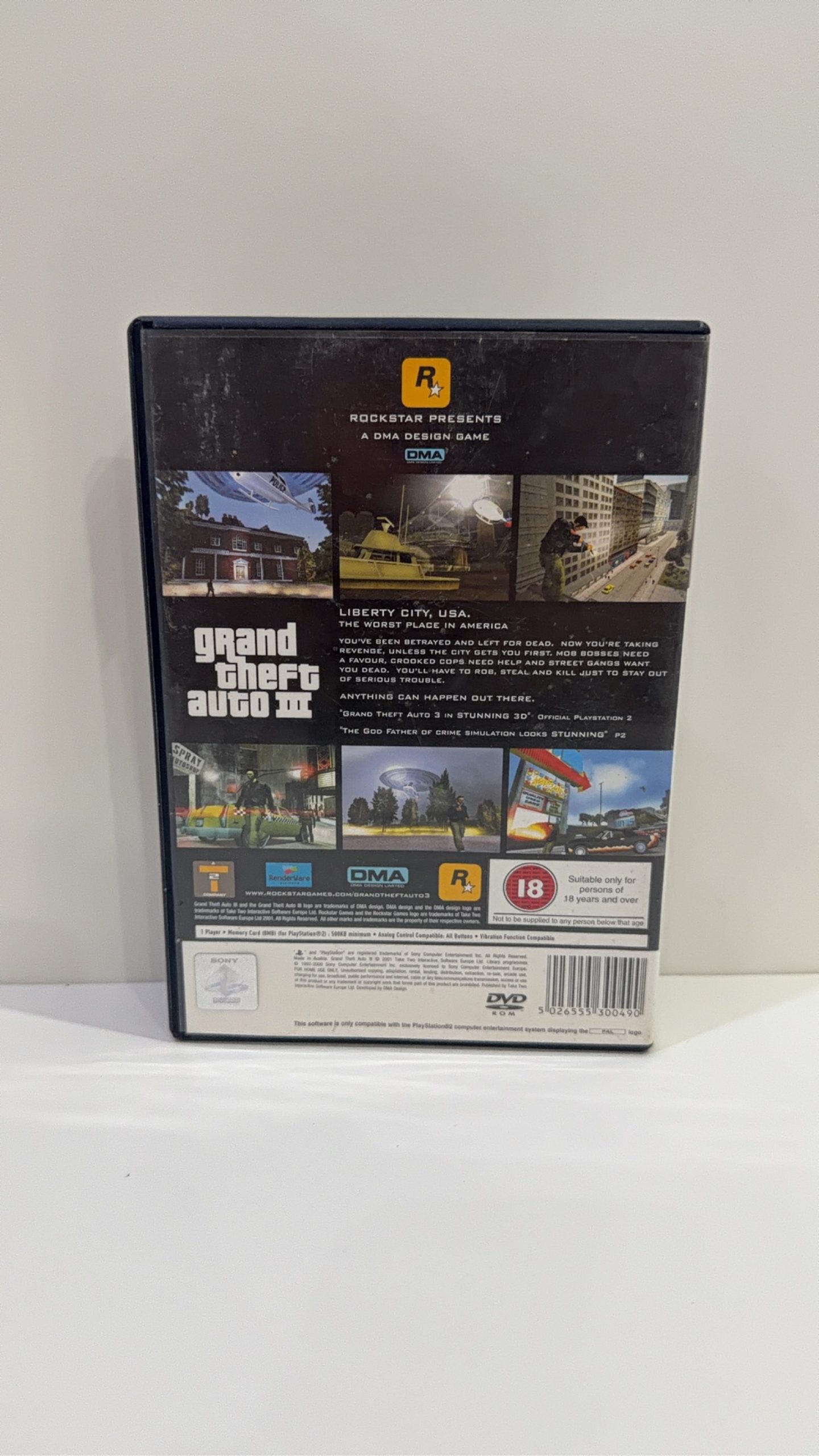 Grand Theft Auto III GTA 3 Sony PlayStation 2 PS2 Manual Map PAL UK image 4