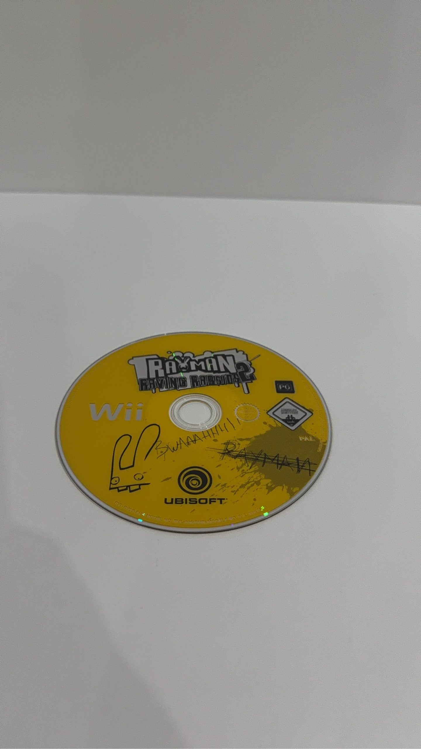 Rayman Raving Rabbids 2 Nintendo Wii Disc Only PAL UK Tested Working image 2