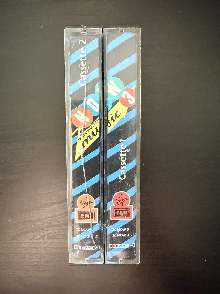 Various Artists Now That's What I Call Music 3 Double Cassette 1984 image 2