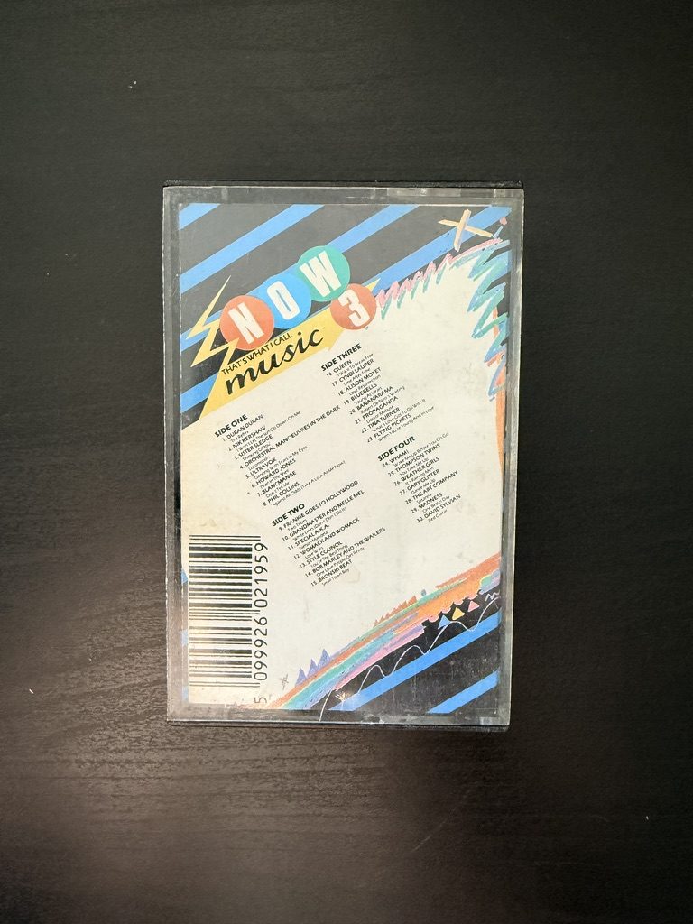 Various Artists Now That's What I Call Music 3 Double Cassette 1984 image 3