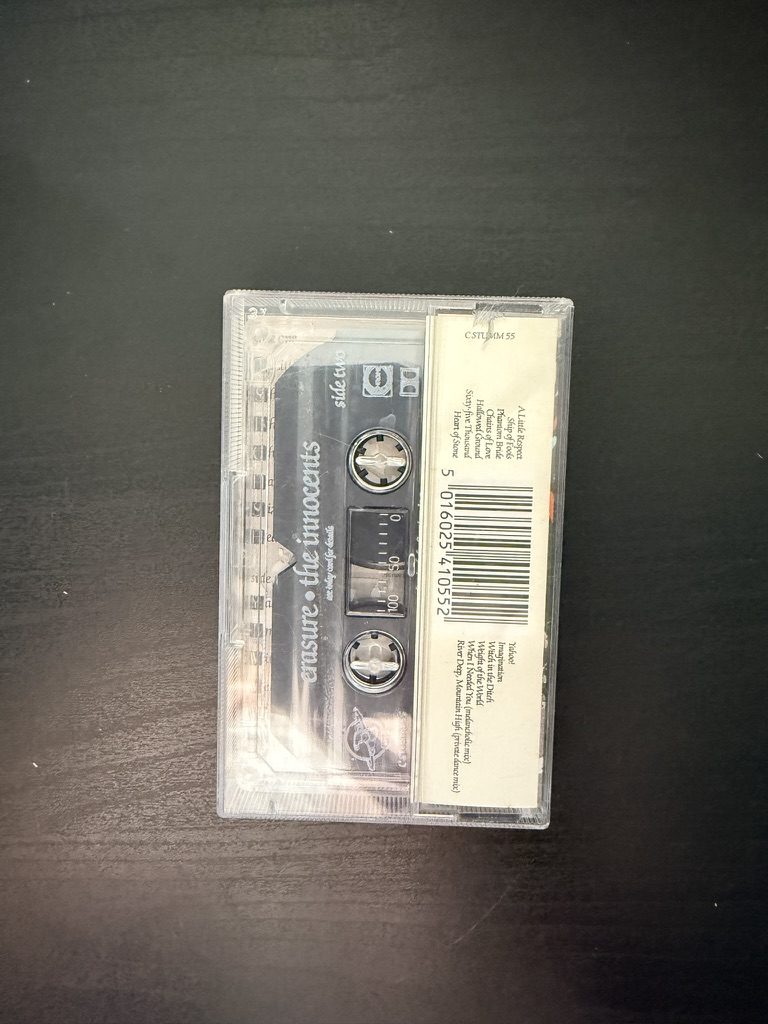 Erasure The Innocents Music Cassette Tape 1988 image 2