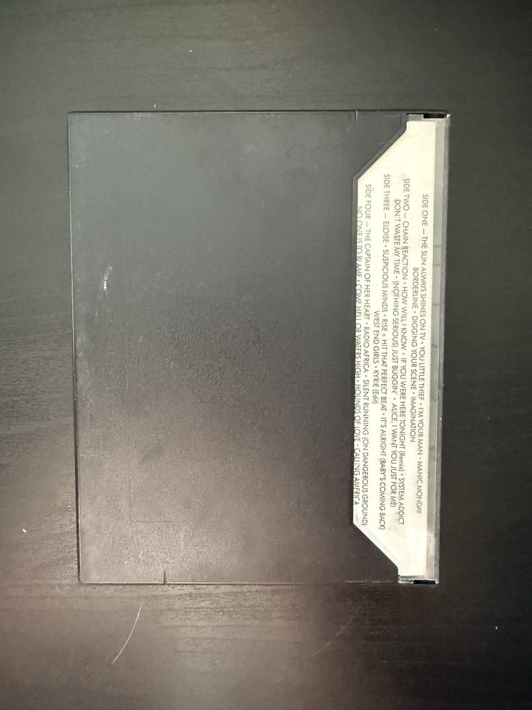 Hits 4 Various Artists Cassette Compilation 1986 Eighties image 2
