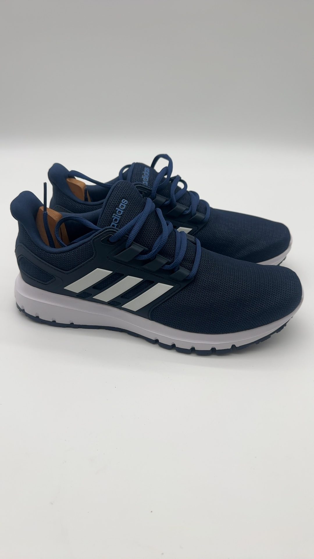 Adidas Navy & White Energy Cloud 2 Men's Running Trainers UK 9 Worn once image 2