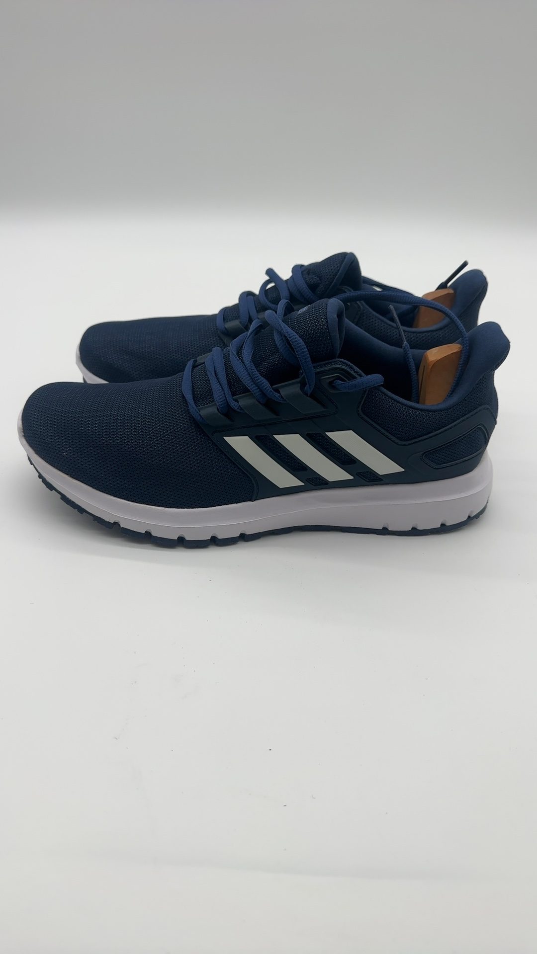 Adidas Navy & White Energy Cloud 2 Men's Running Trainers UK 9 Worn once image 4