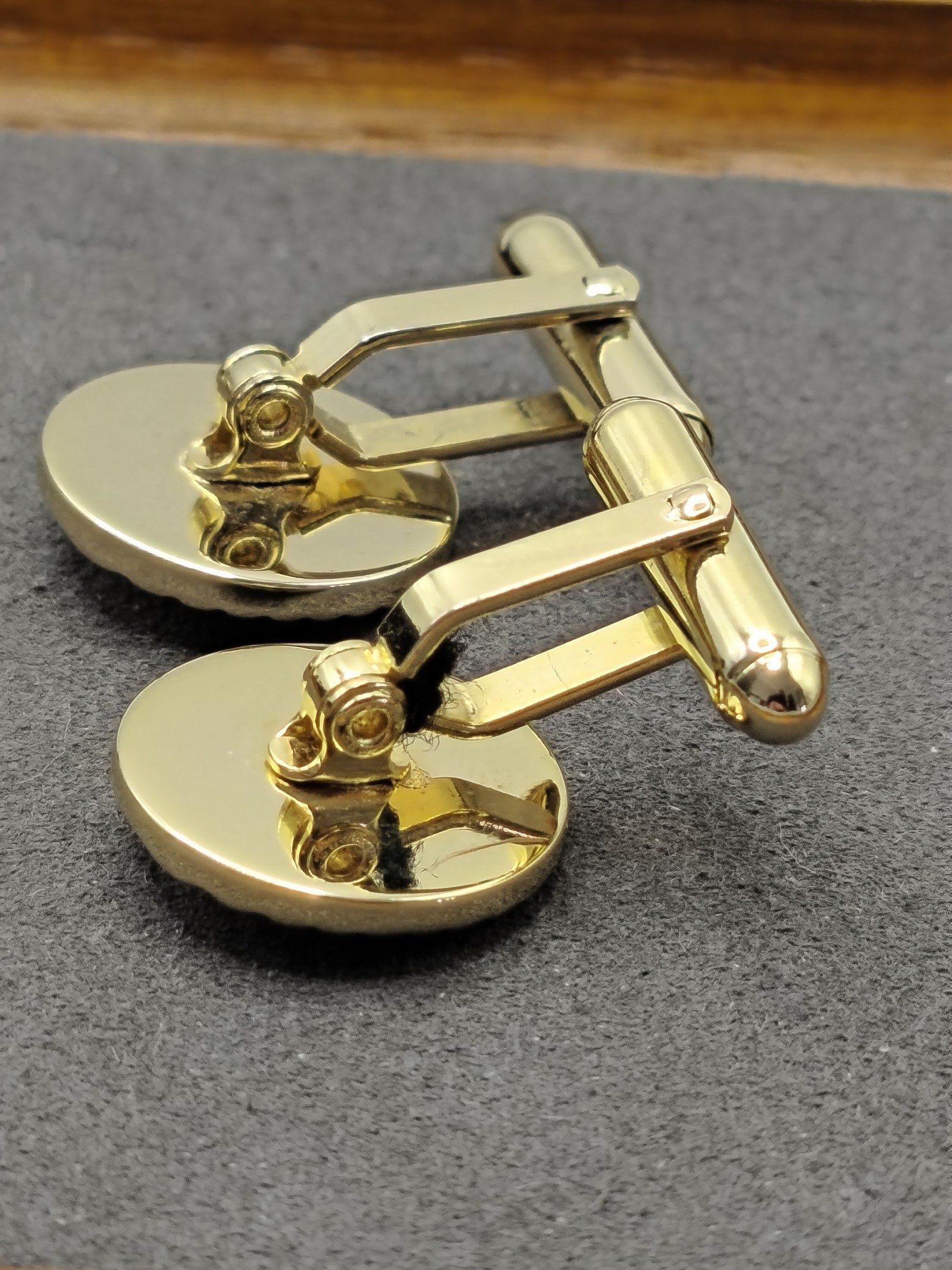 Givenchy Gold & Silver Cufflinks & Tie Clip Set Other with Box image 9