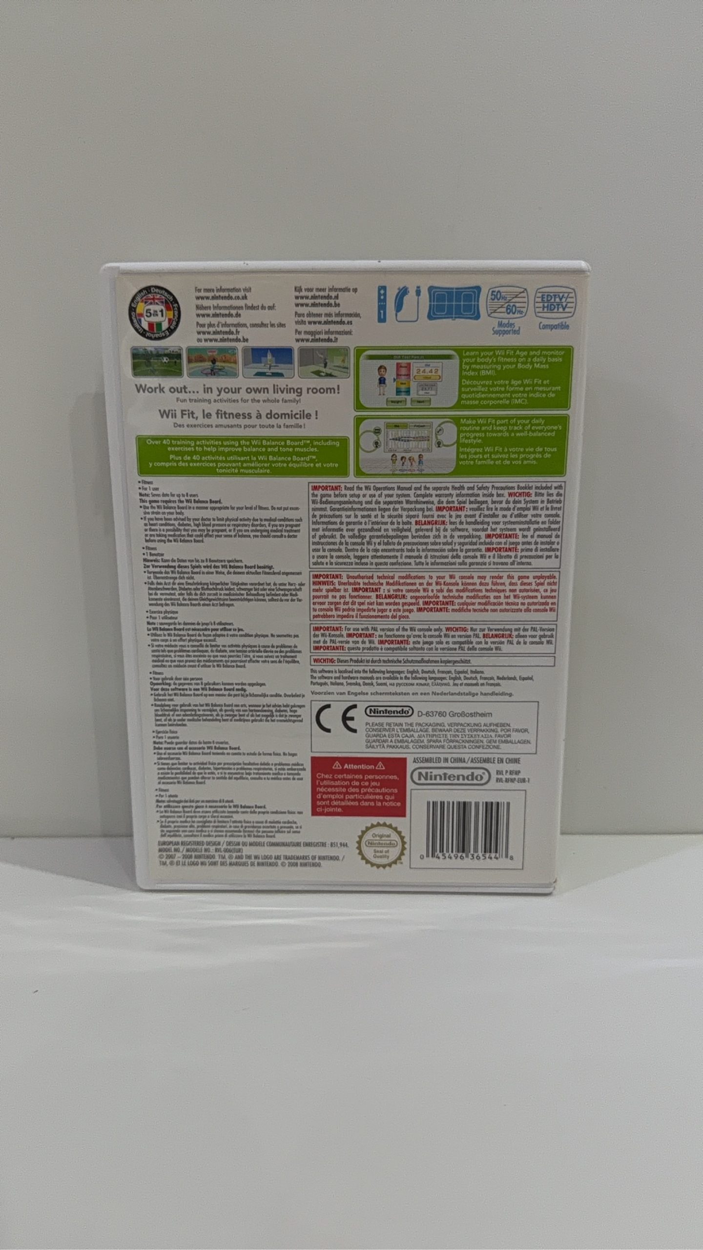 Wii Fit Nintendo Wii Complete With Manual PAL UK image 4