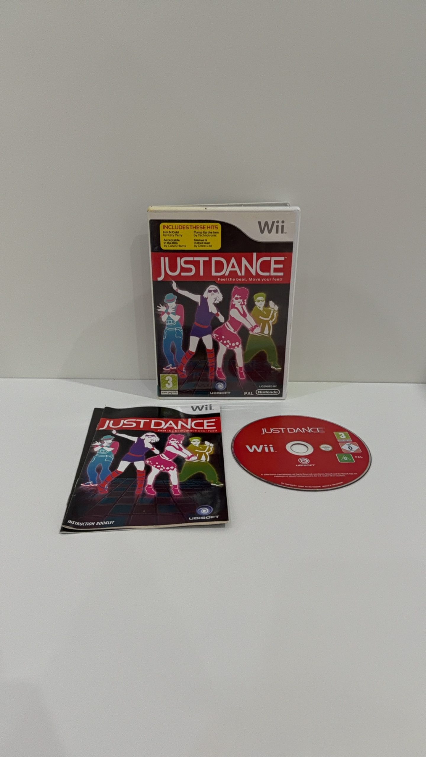 Just Dance Nintendo Wii Game Boxed With Manual PAL UK Tested
