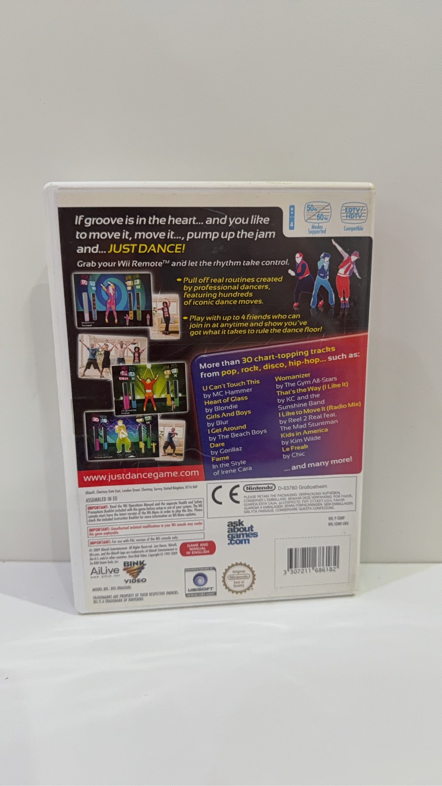 Just Dance Nintendo Wii Game Boxed With Manual PAL UK Tested image 4