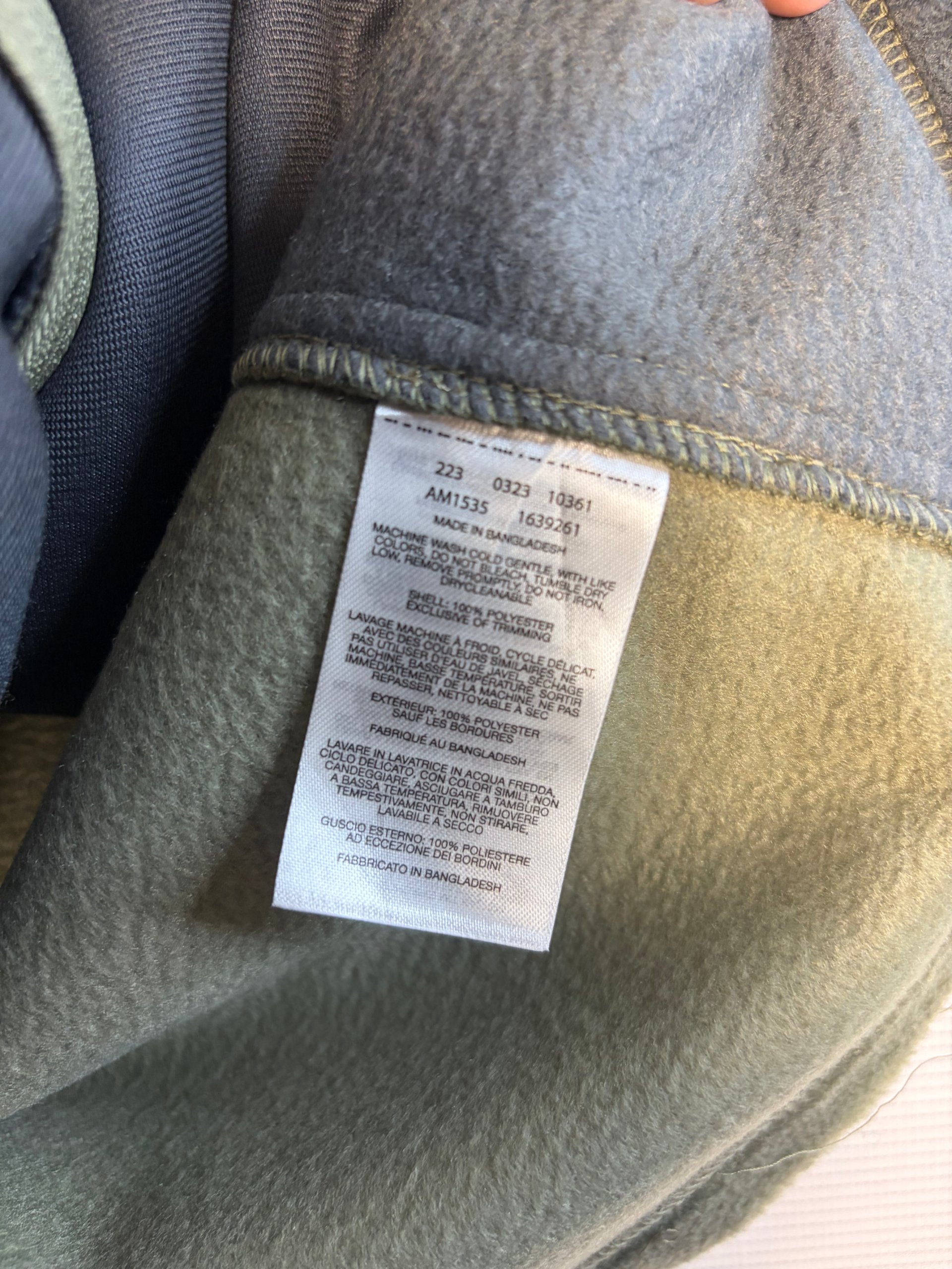 Columbia Fleece Vest Green Mens Size L BNWT Full Zip Outdoor Hiking Gilet image 5