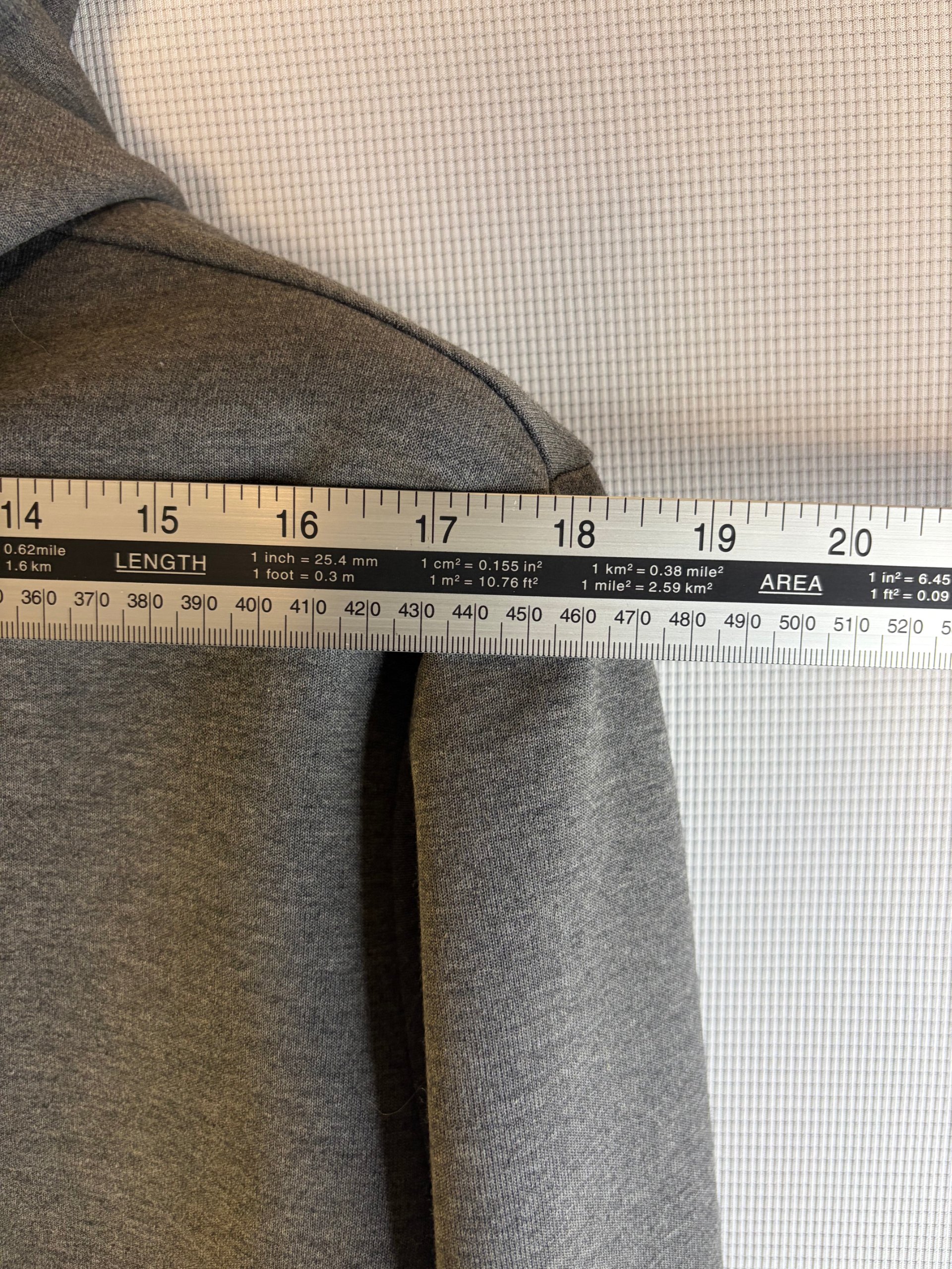 Polo Ralph Lauren Technical Double Knit Hoodie Grey Mens Size M Full Zip Pony Logo Casual image 8