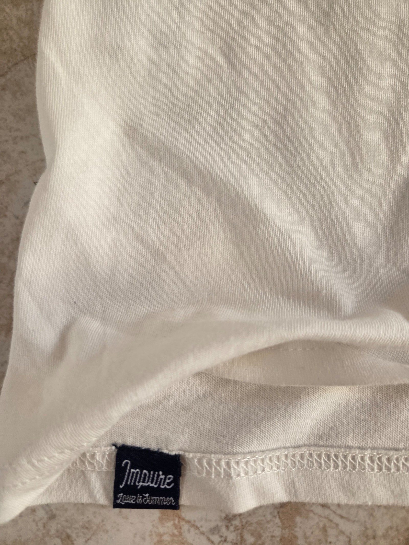 Original Penguin Men's White & Orange Logo T-Shirt L/XL image 10