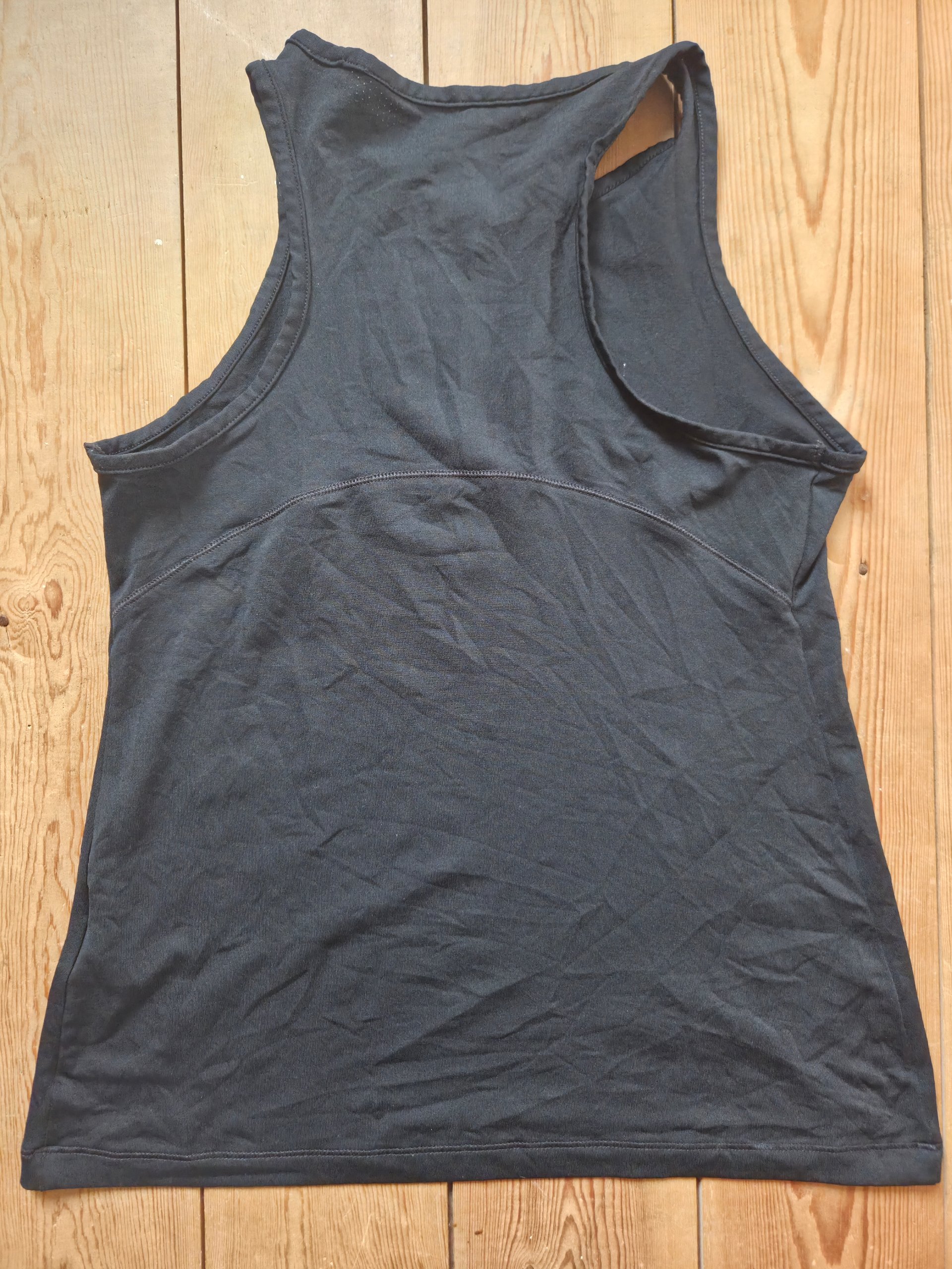Nike Pro Dri-FIT Black Racerback Training Tank Vest Top Size M DA1022-010 image 2