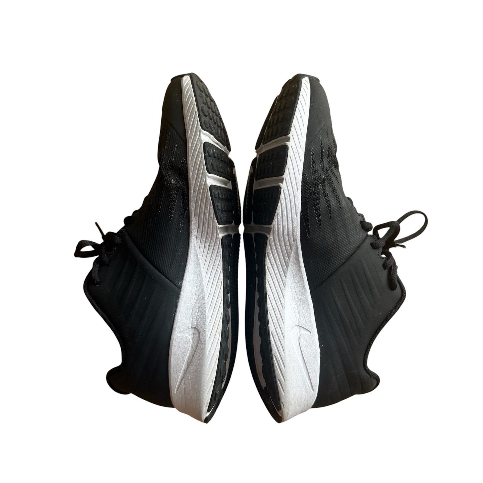 Nike Star Runner GS Trainers UK 5.5 Black White 907254-001 image 7