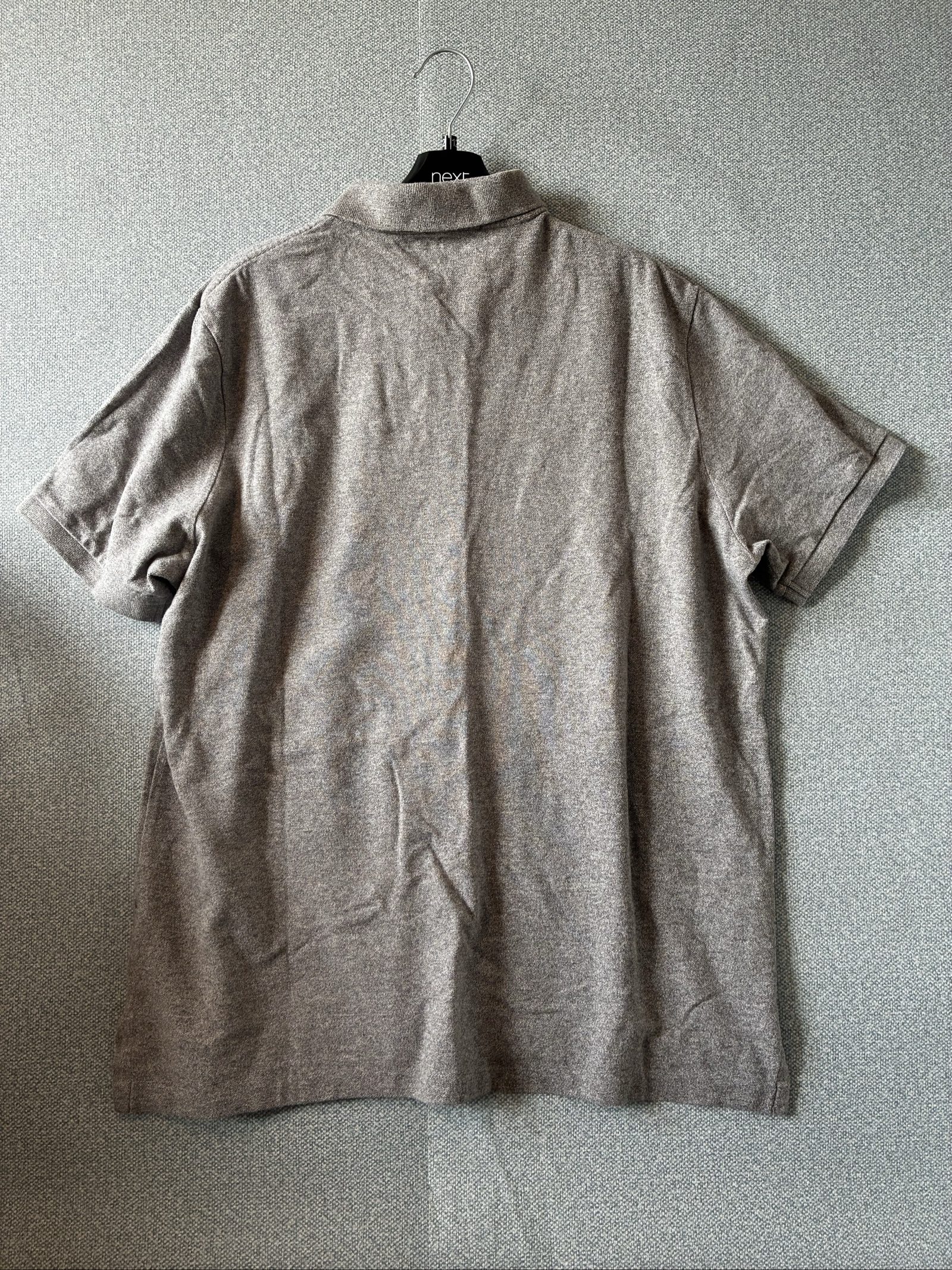 Polo Ralph Lauren Men's Grey Cotton Polo Shirt Large image 8