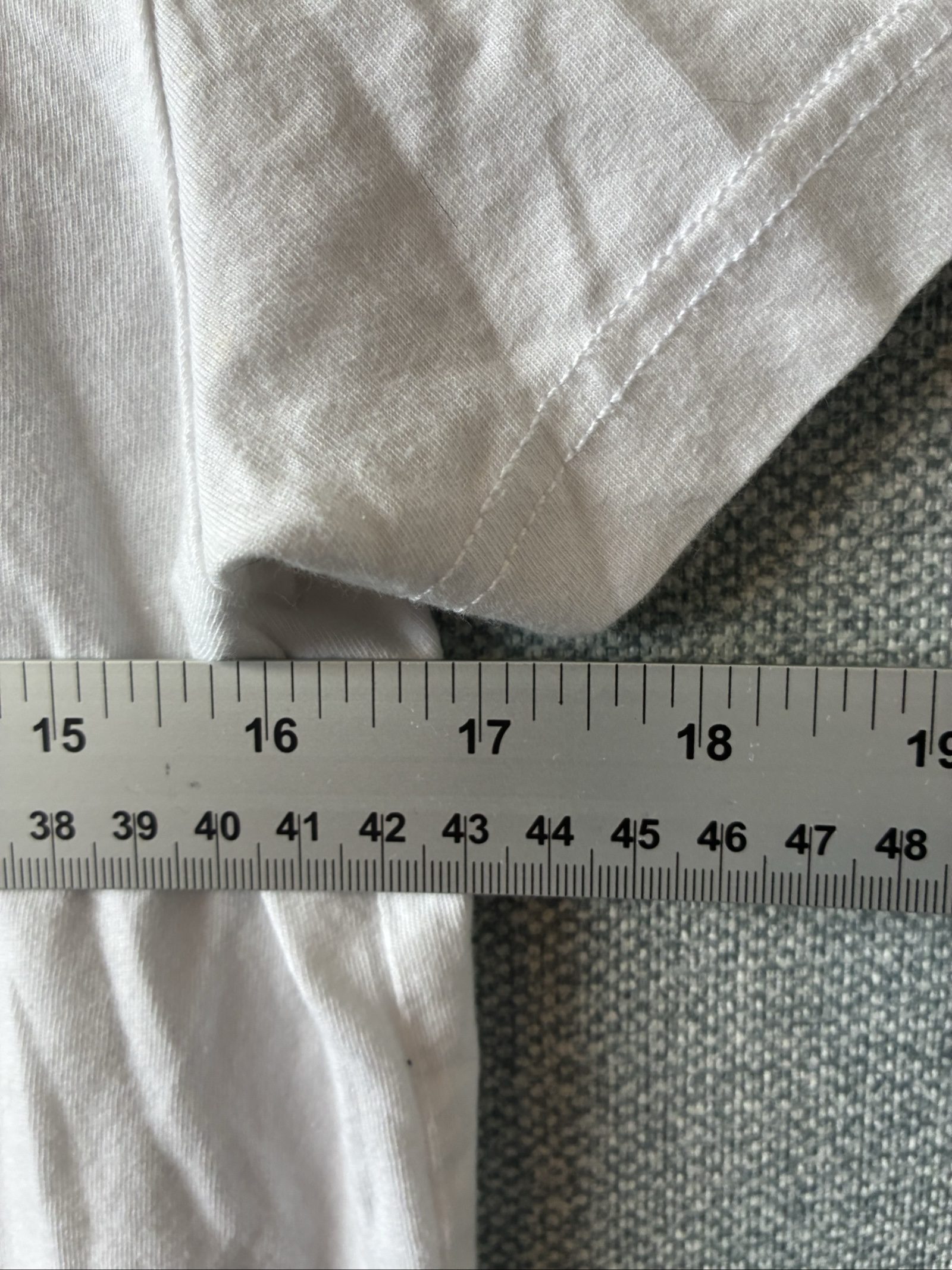 Tommy Hilfiger Men's White Organic Cotton Navigator Logo T-Shirt Medium image 10