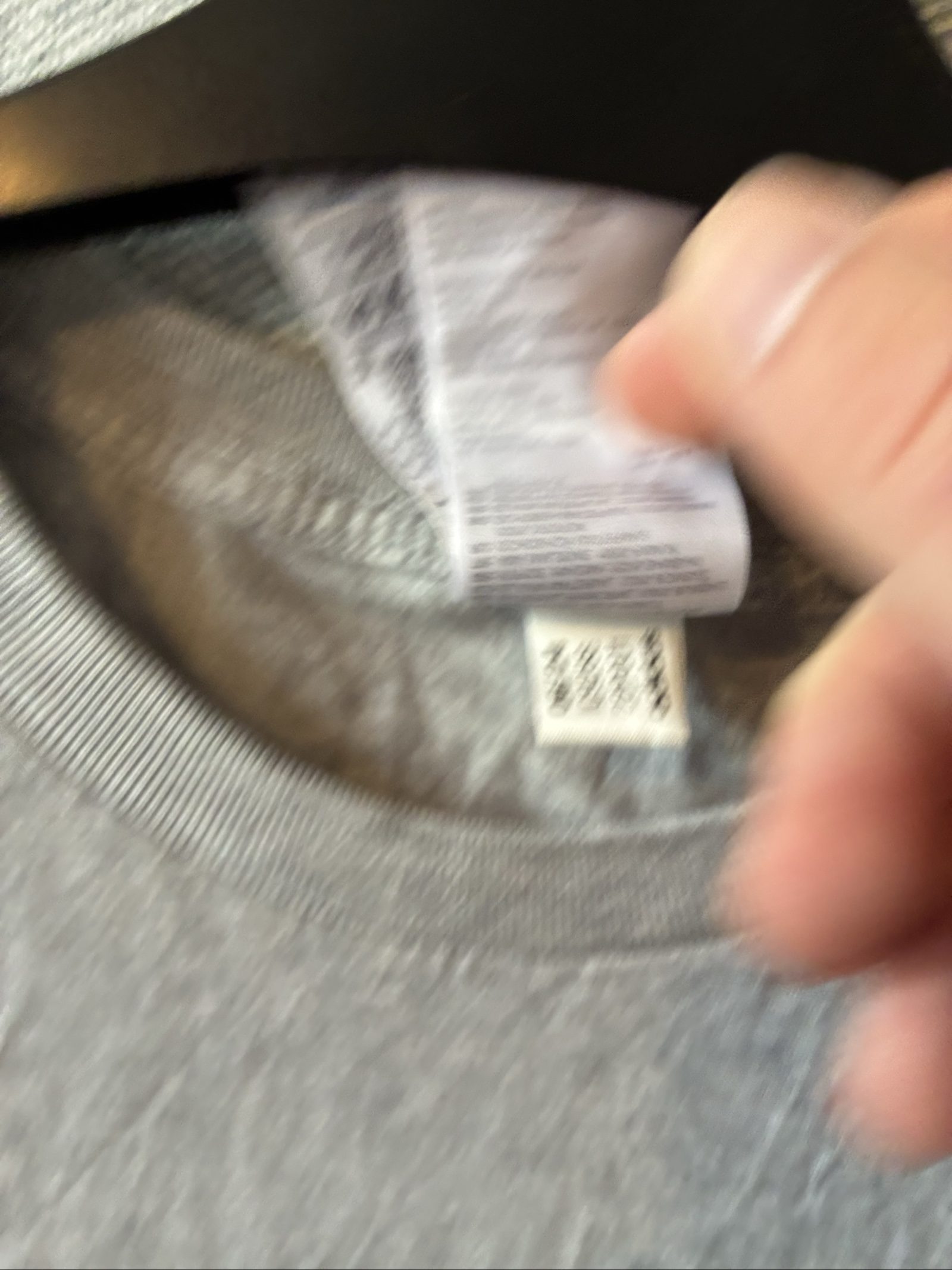 Adidas Grey Cotton T-Shirt Medium Embroidered Logo image 5