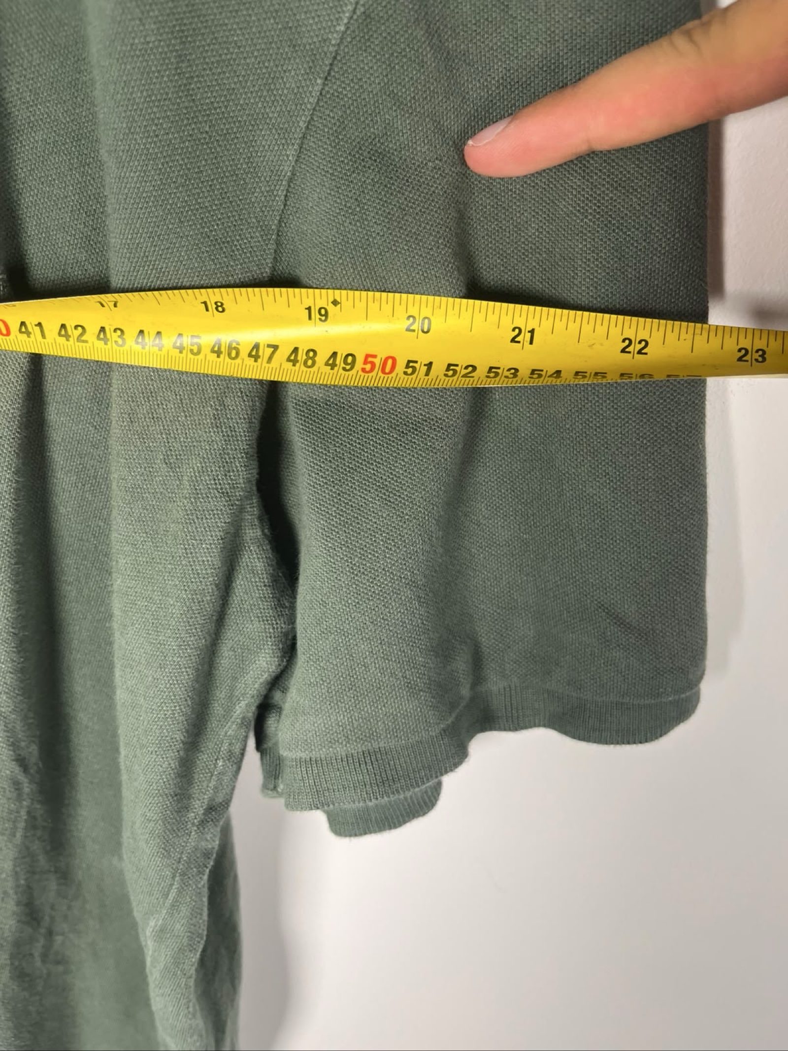 Tommy Hilfiger Men's Green Classic Fit Cotton Polo Shirt XXL image 4