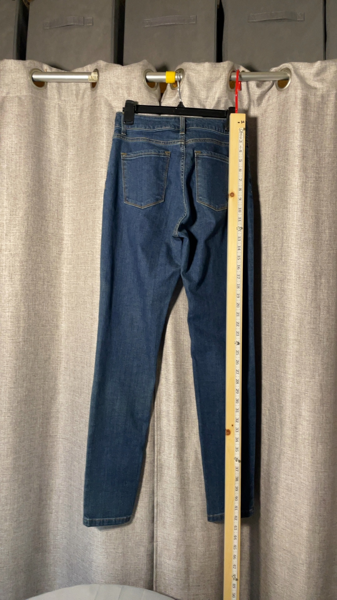 L.L.Bean Blue Classic Fit Jeans Size 6 Made in Mexico image 3