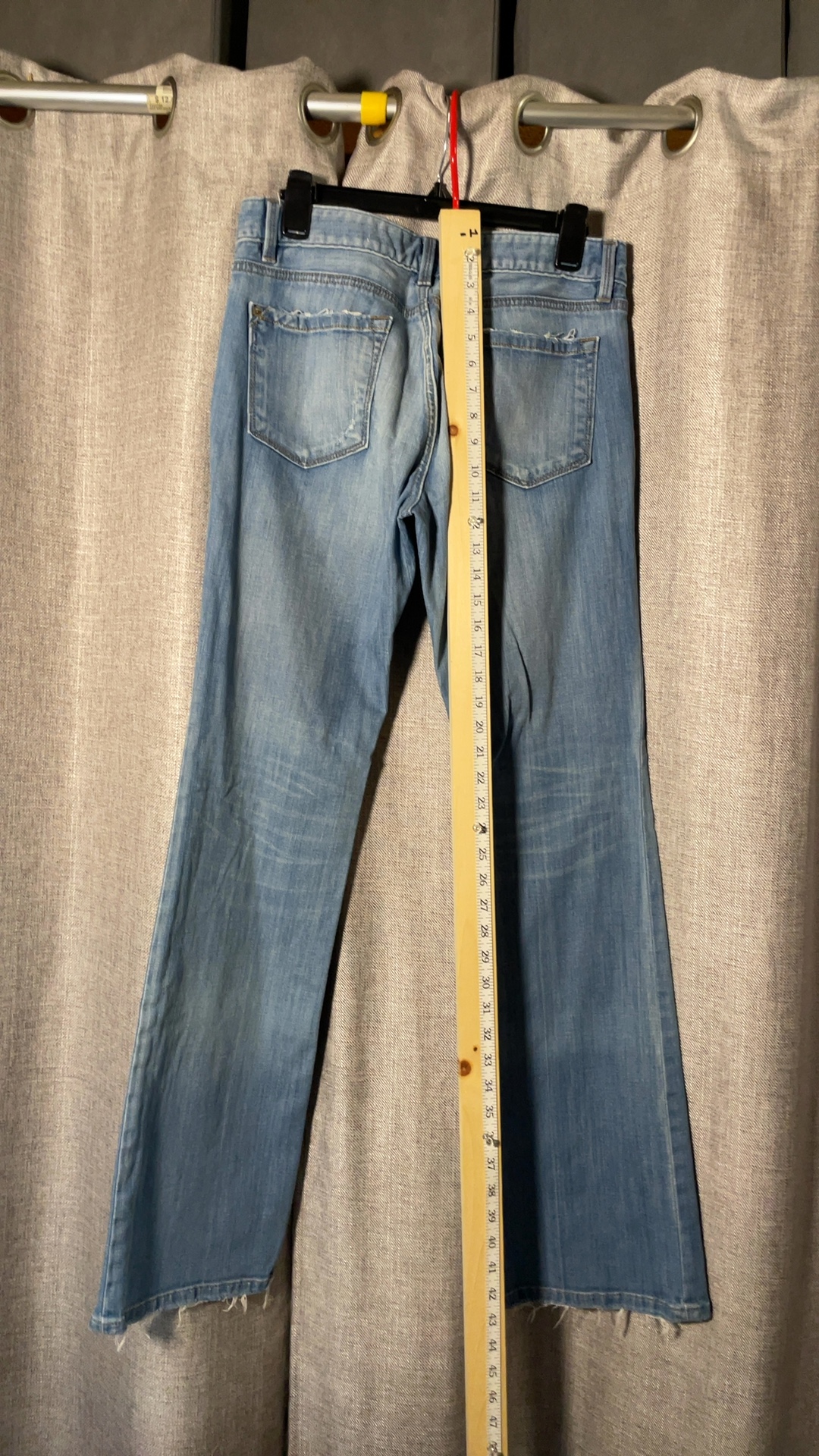 LOFT Women's Light Blue Denim Bootcut Jeans 42 in Outseam image 4