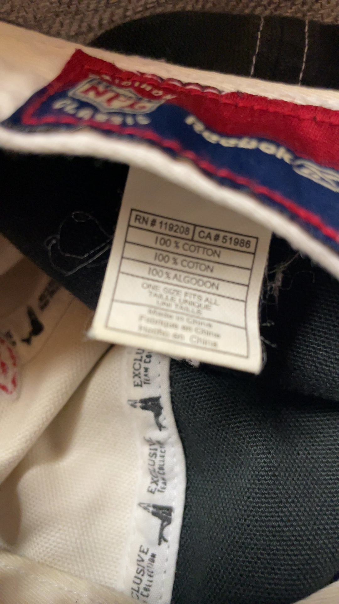 Reebok NFL Baseball Cap One Size image 6