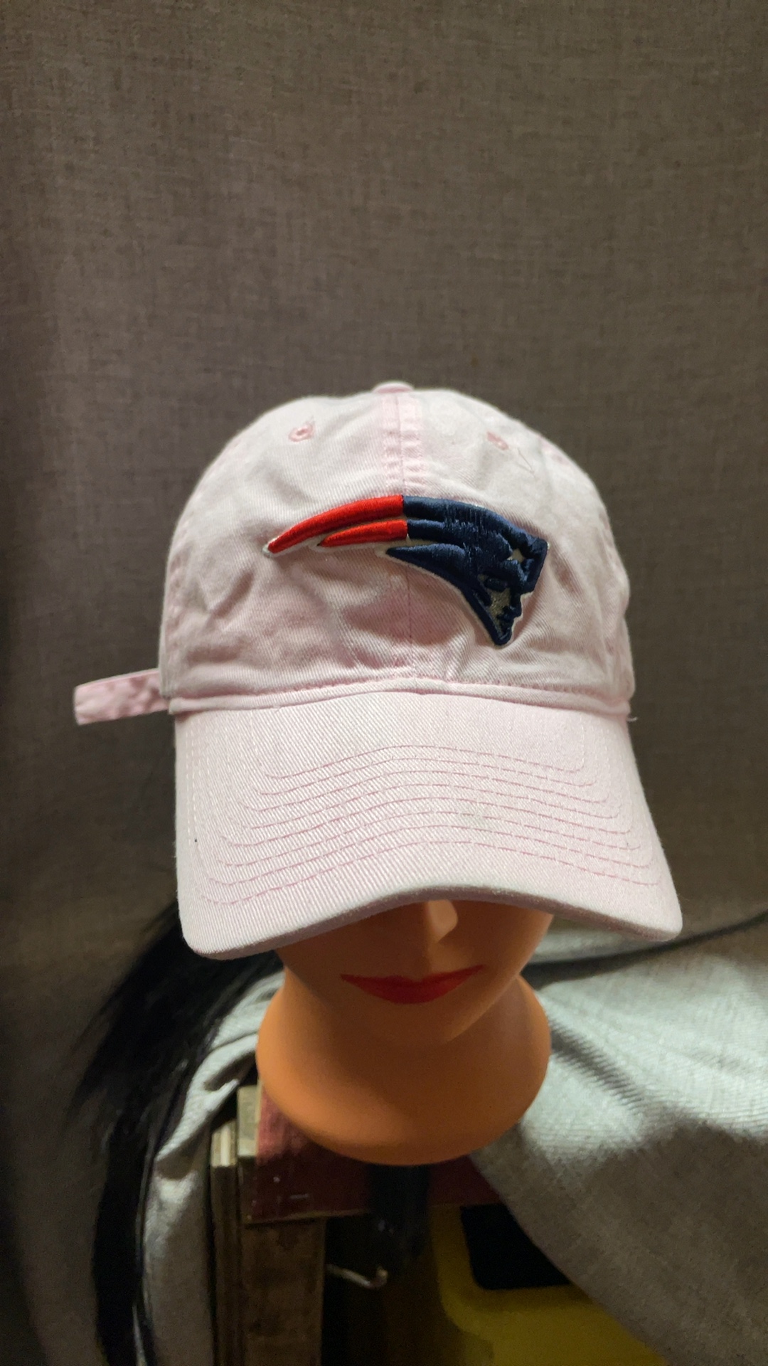 New England Patriots Pink Baseball Cap Adjustable