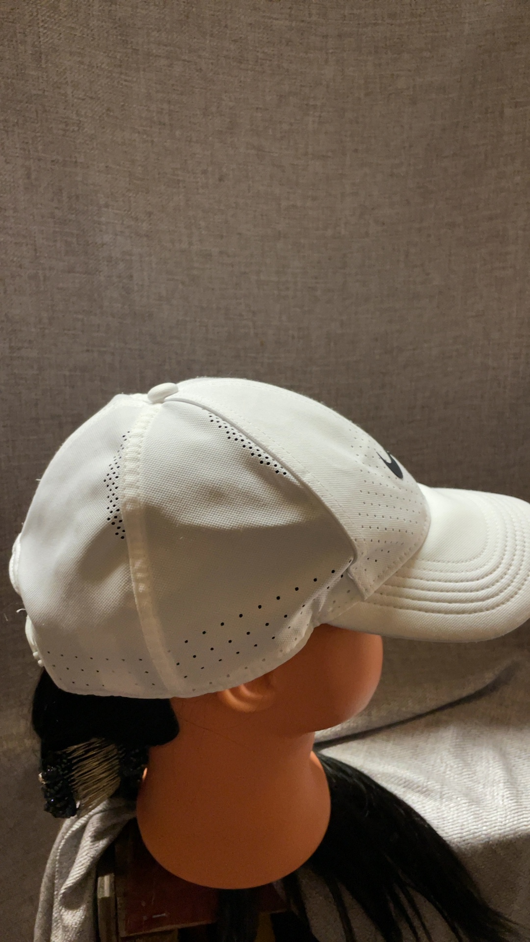 Nike White Legacy91 Dri-Fit Baseball Cap Adjustable image 2