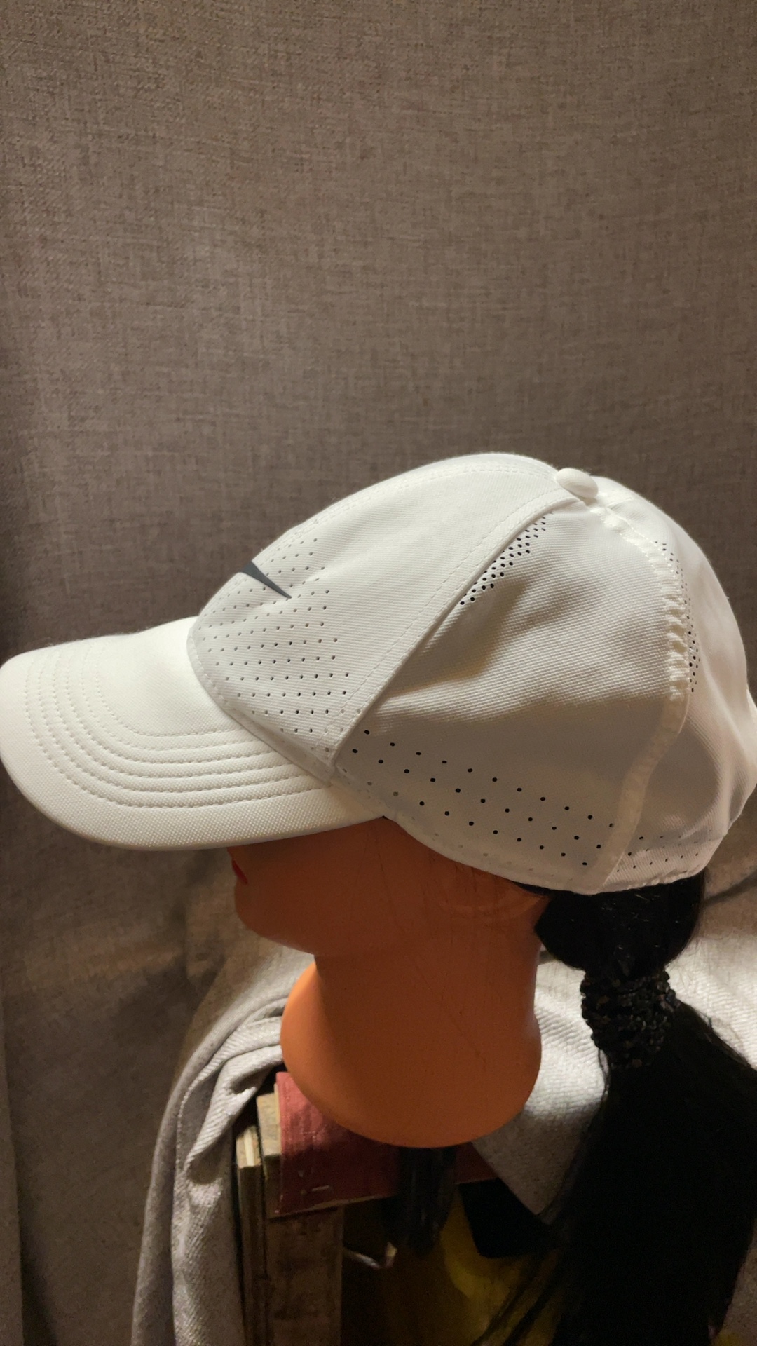 Nike White Legacy91 Dri-Fit Baseball Cap Adjustable image 4