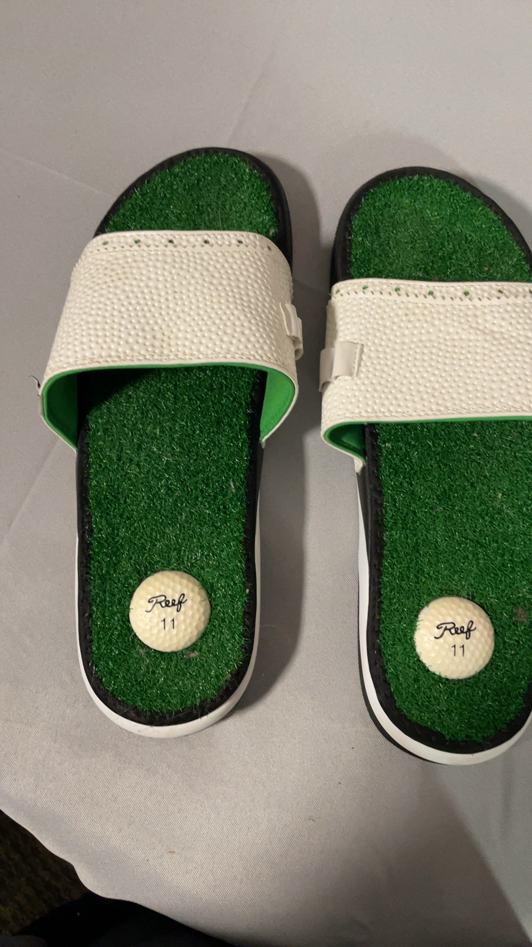 Reef Mulligan Golf slides Size 11