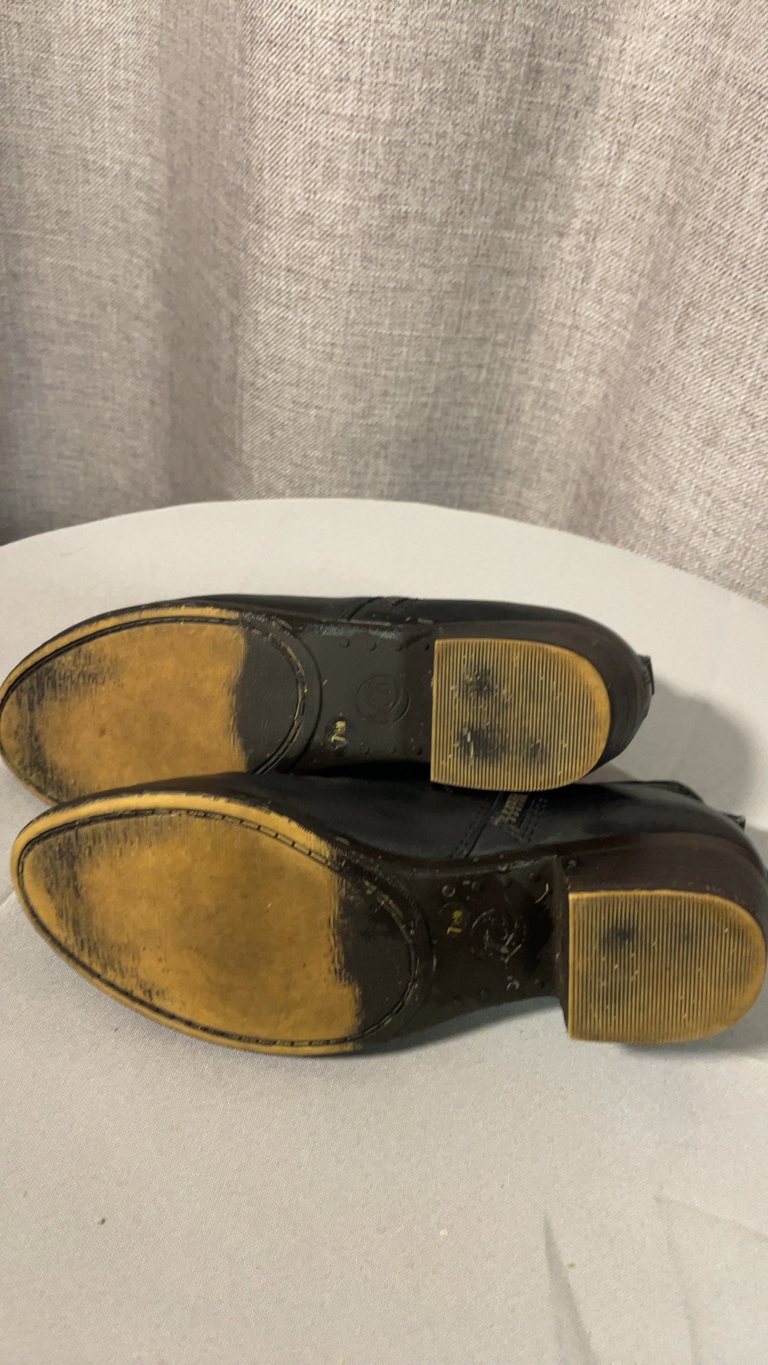 Lucky Brand Black Leather Ankle Boots US 7.5 image 6