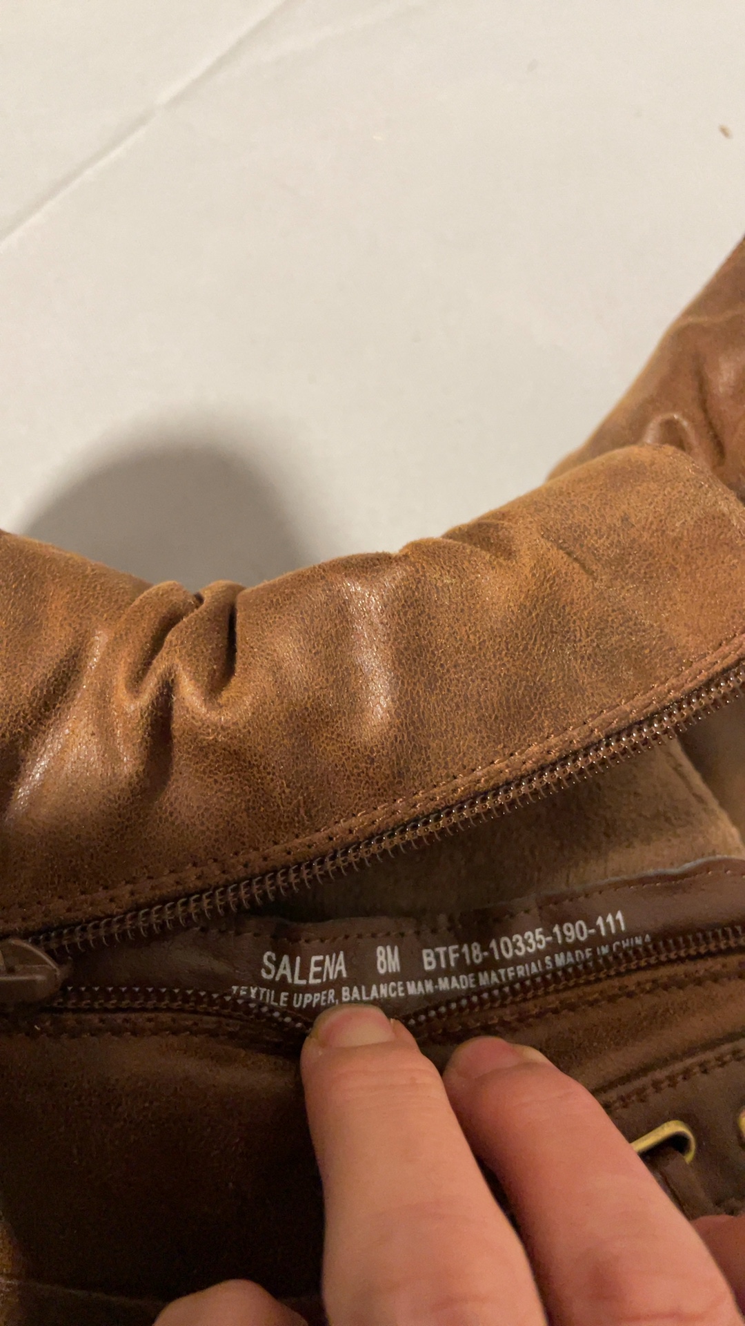 Baretraps Brown Salena Ankle Boots US 8M Textile Upper image 4