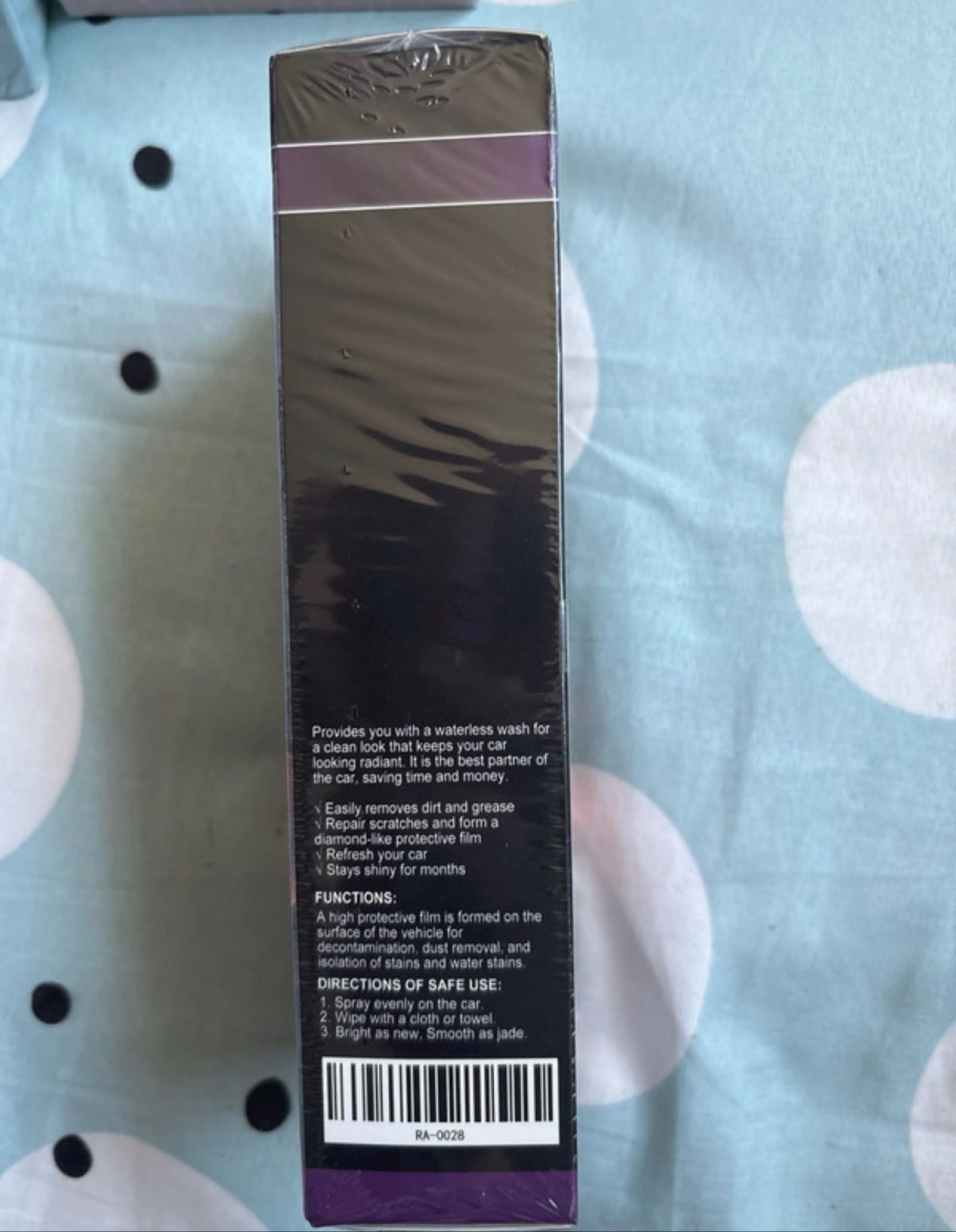 Rayhong Black 3 in 1 High Protection Quick Coating Spray 100ml image 3